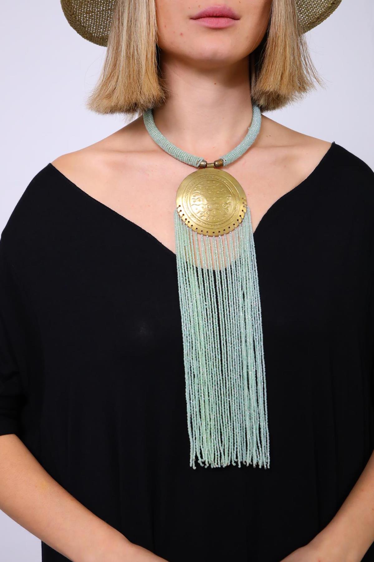 El Yapımı Tasarım Kolye - Şaman Butik El Yapımı Tasarım Kolye