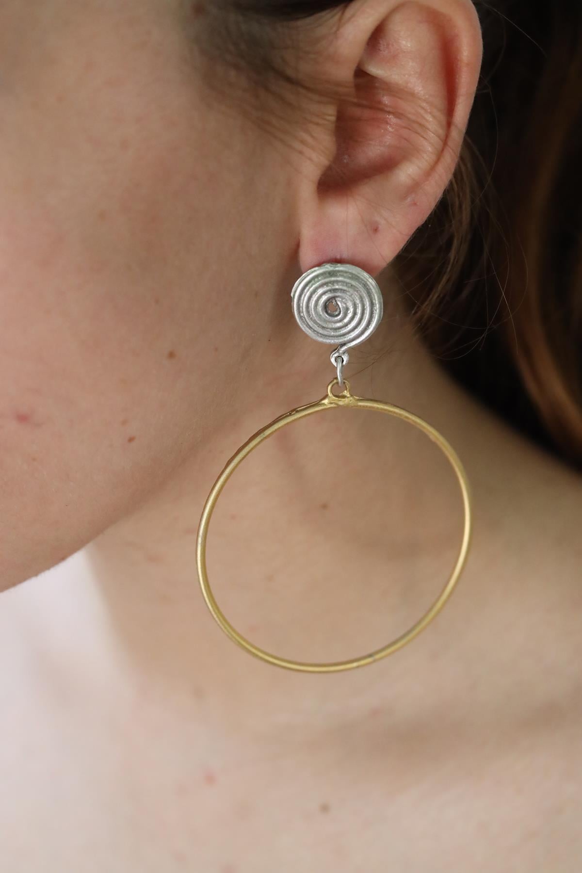 Plated Hoop Earrings