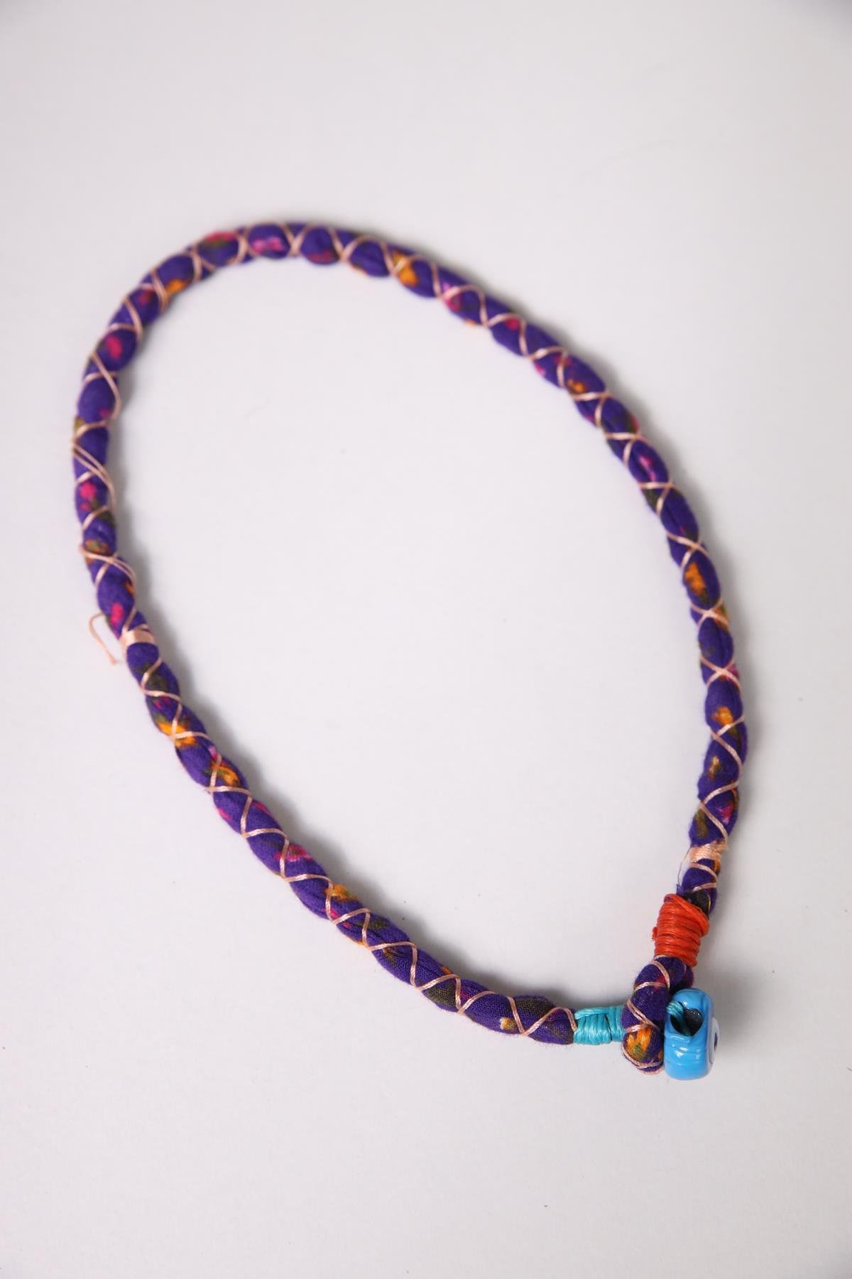 Colorful Evil Eye Bead Detailed Designer Necklace