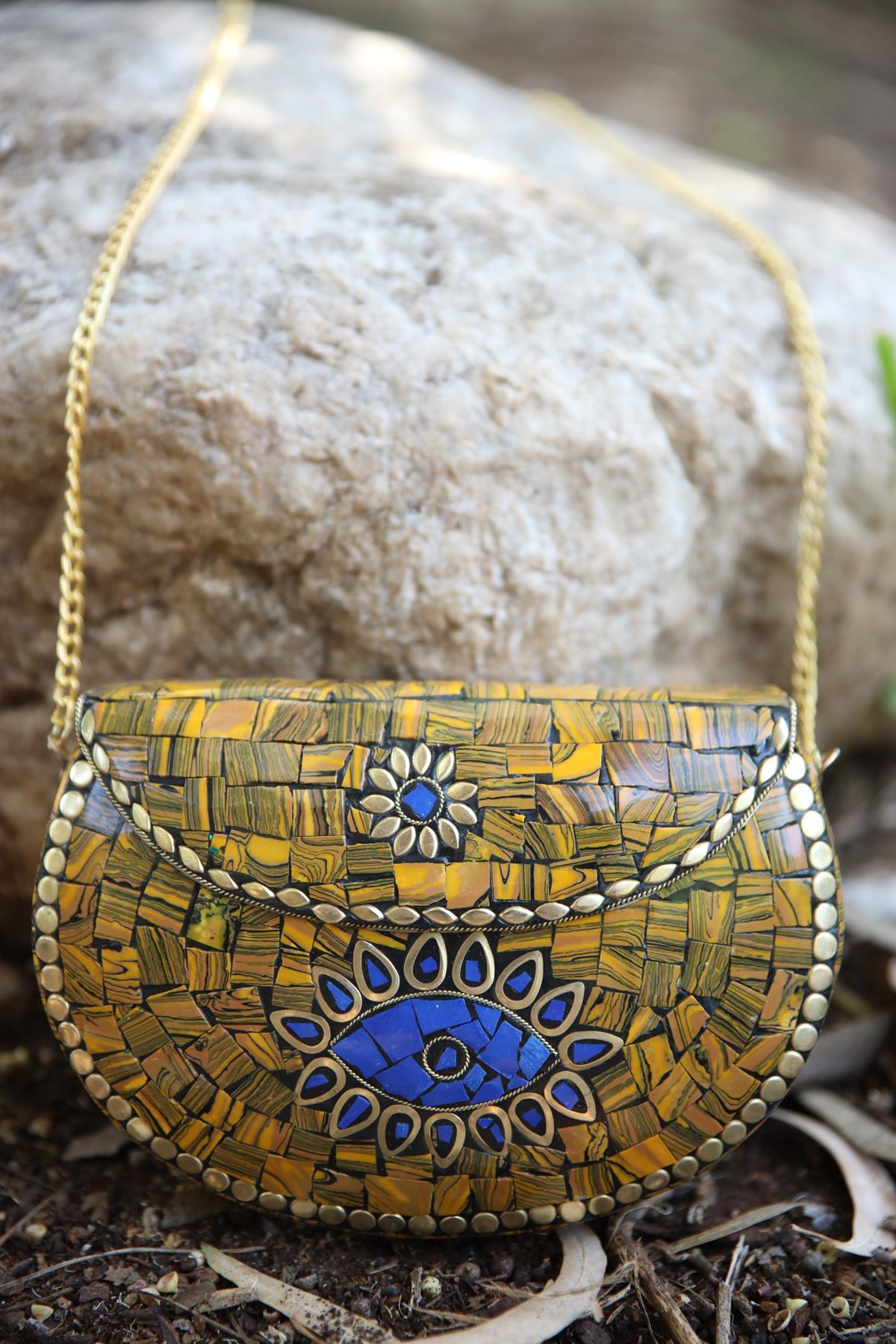 Mustard Color Design Bag