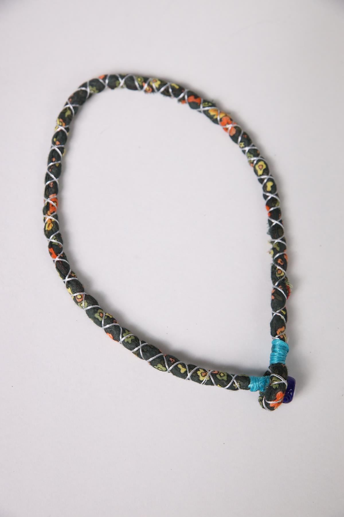 Renkli Nazar Boncuğu Detaylı Tasarım Kolye