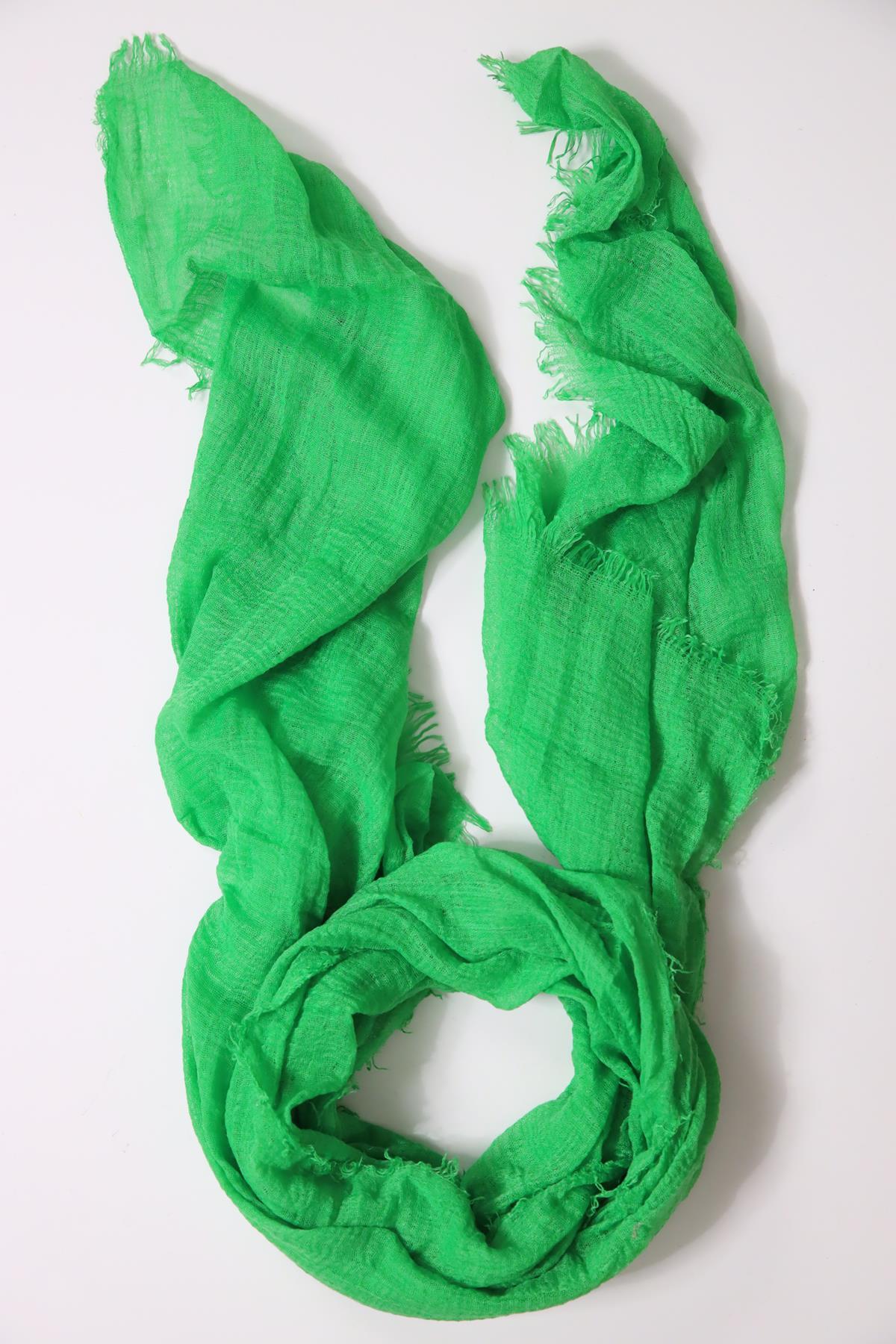  Yeşil Pamuk Şal