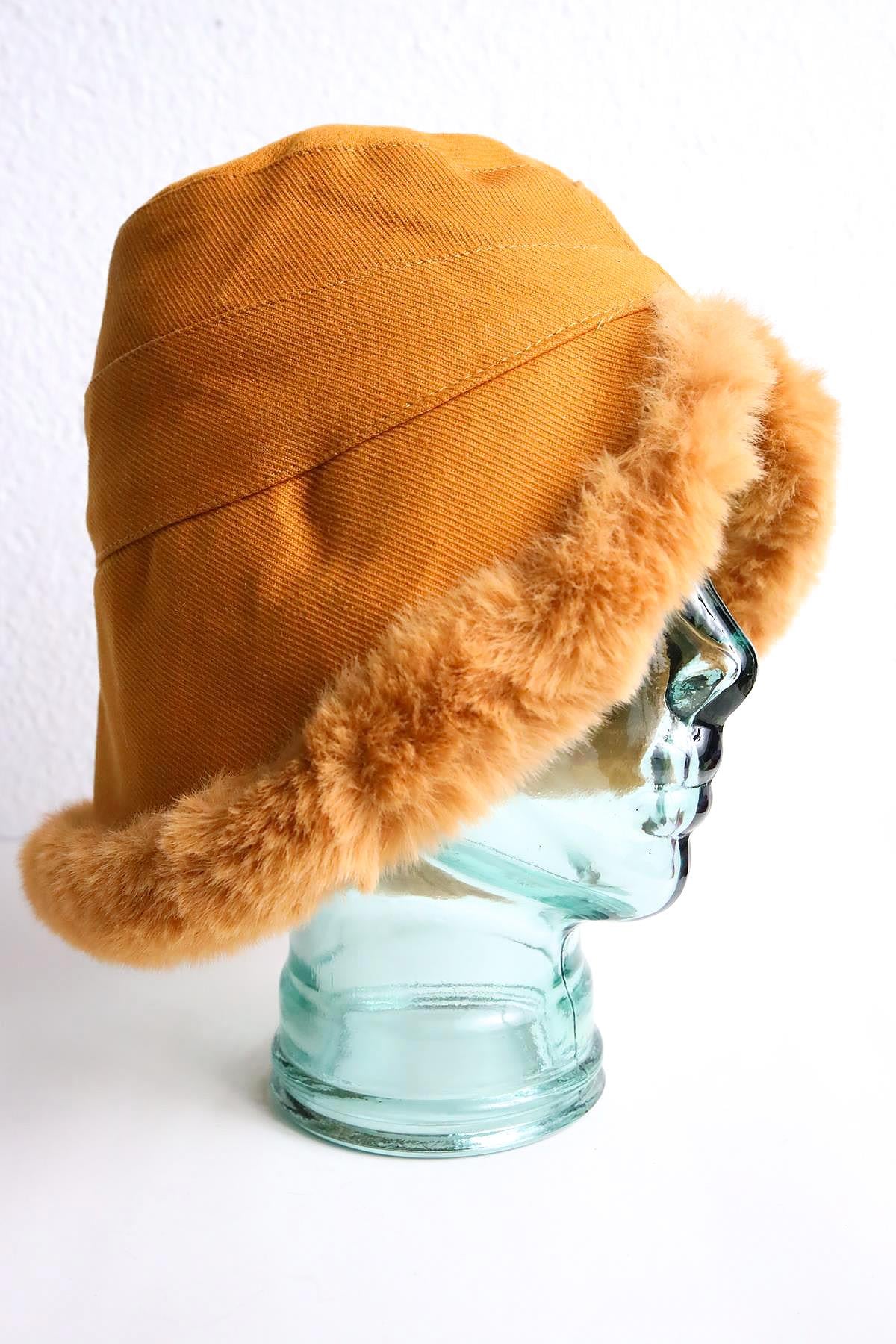 Taba Fitilli Bucket Şapka - Şaman Butik Taba Fitilli Bucket Şapka