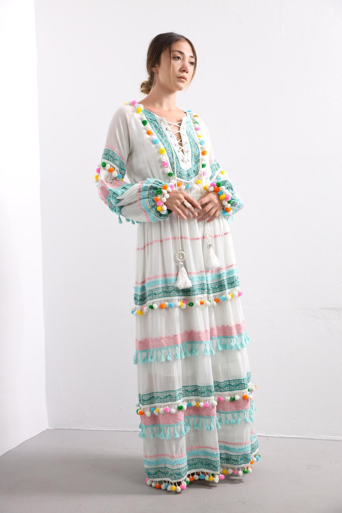 Bohemian dress online shop best sale