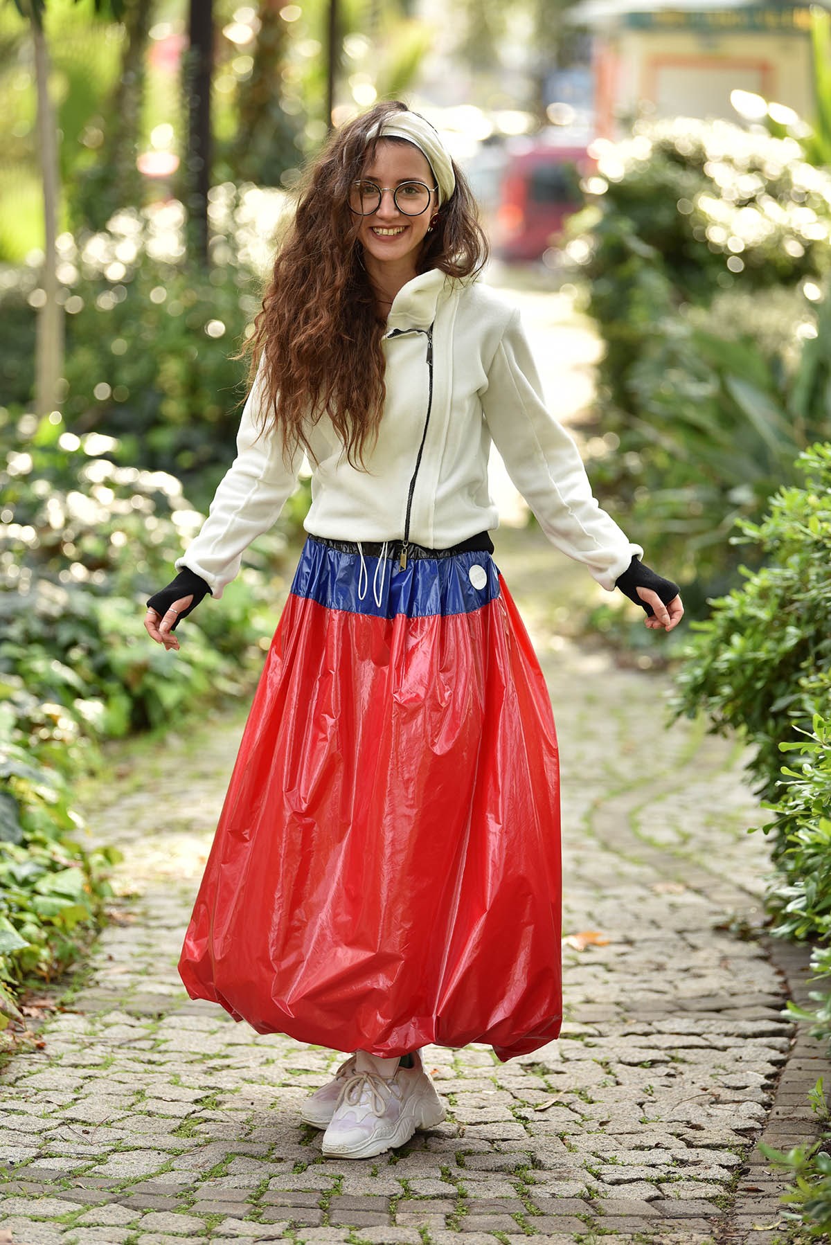 Kırmızı İçi Pamuk Balon Etek - Şaman Butik - Bohem Giyim ve Aksesuar |  Kadın & Erkek