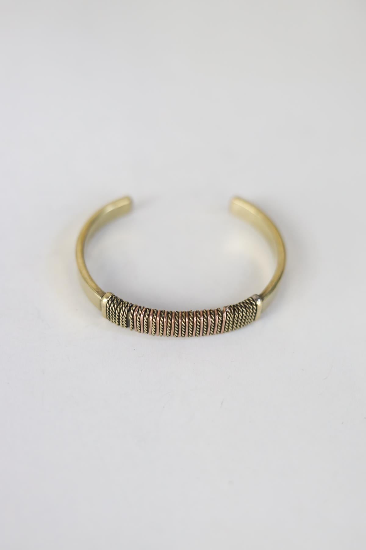 Bronz Ve Bakır Karışımlı Bileklik