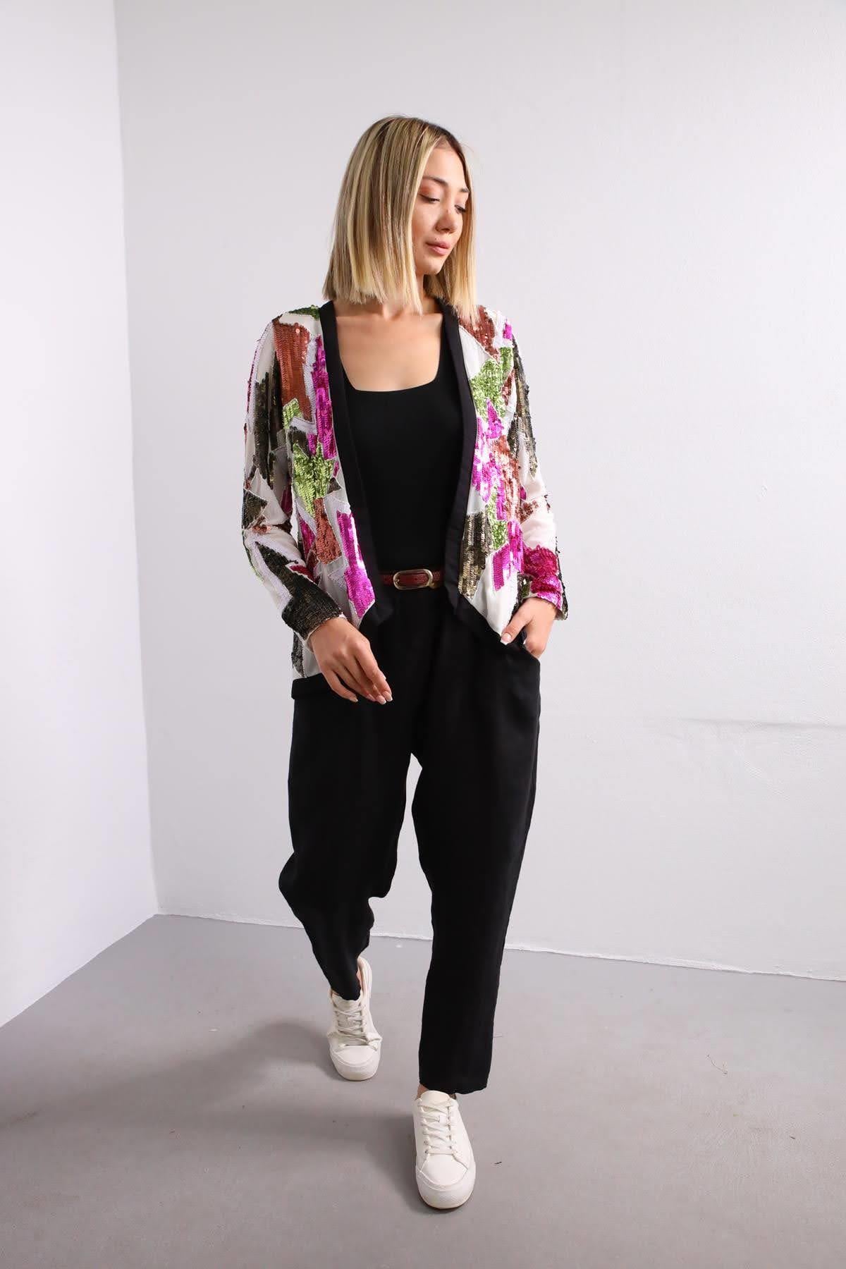 Black Judith Linen  Trousers - Şaman Butik | Boho Fashion Black Judith Linen Trousers