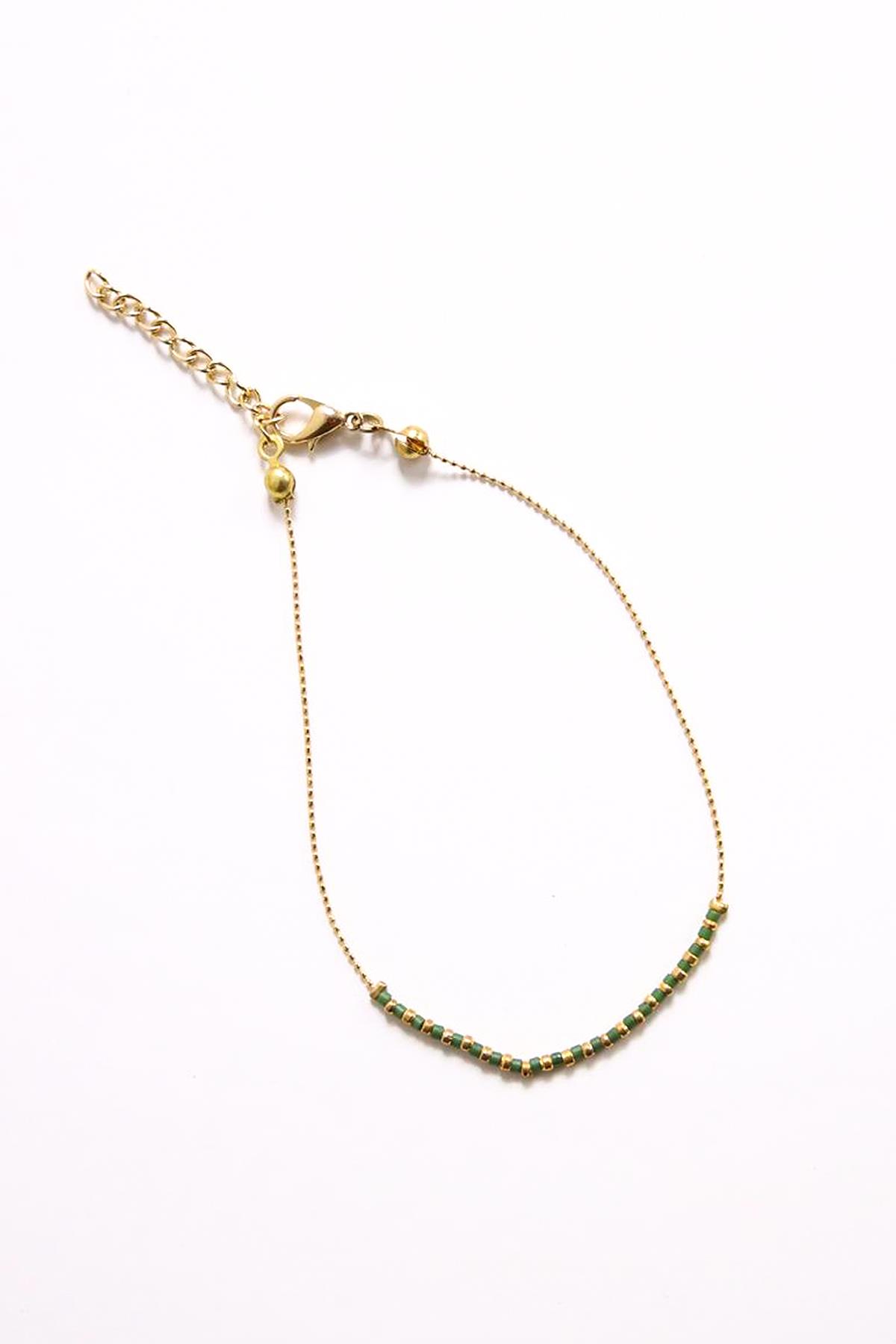  Yeşil Taş Detay Halhal