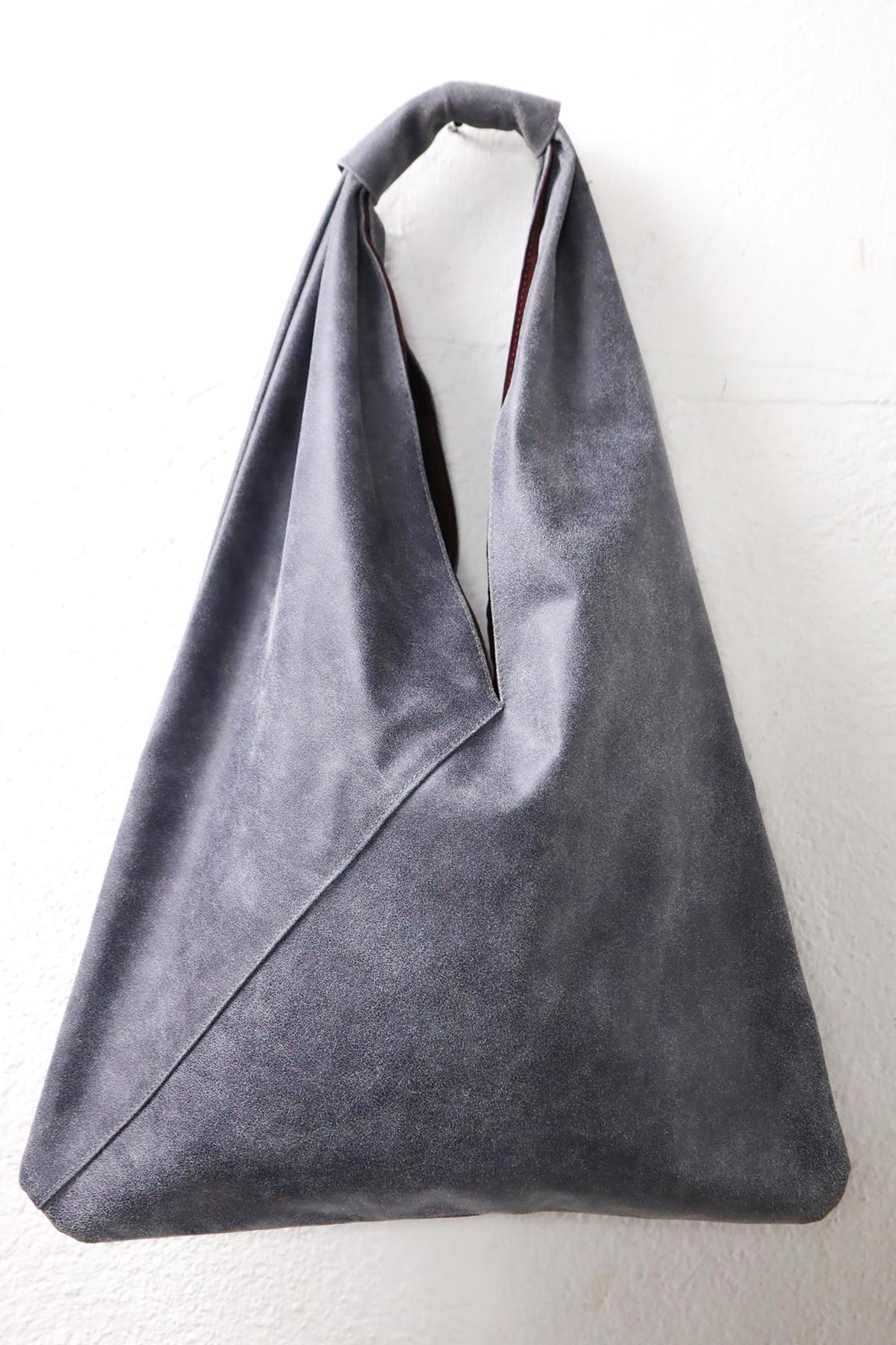  Füme Rengi Nubuk Çanta