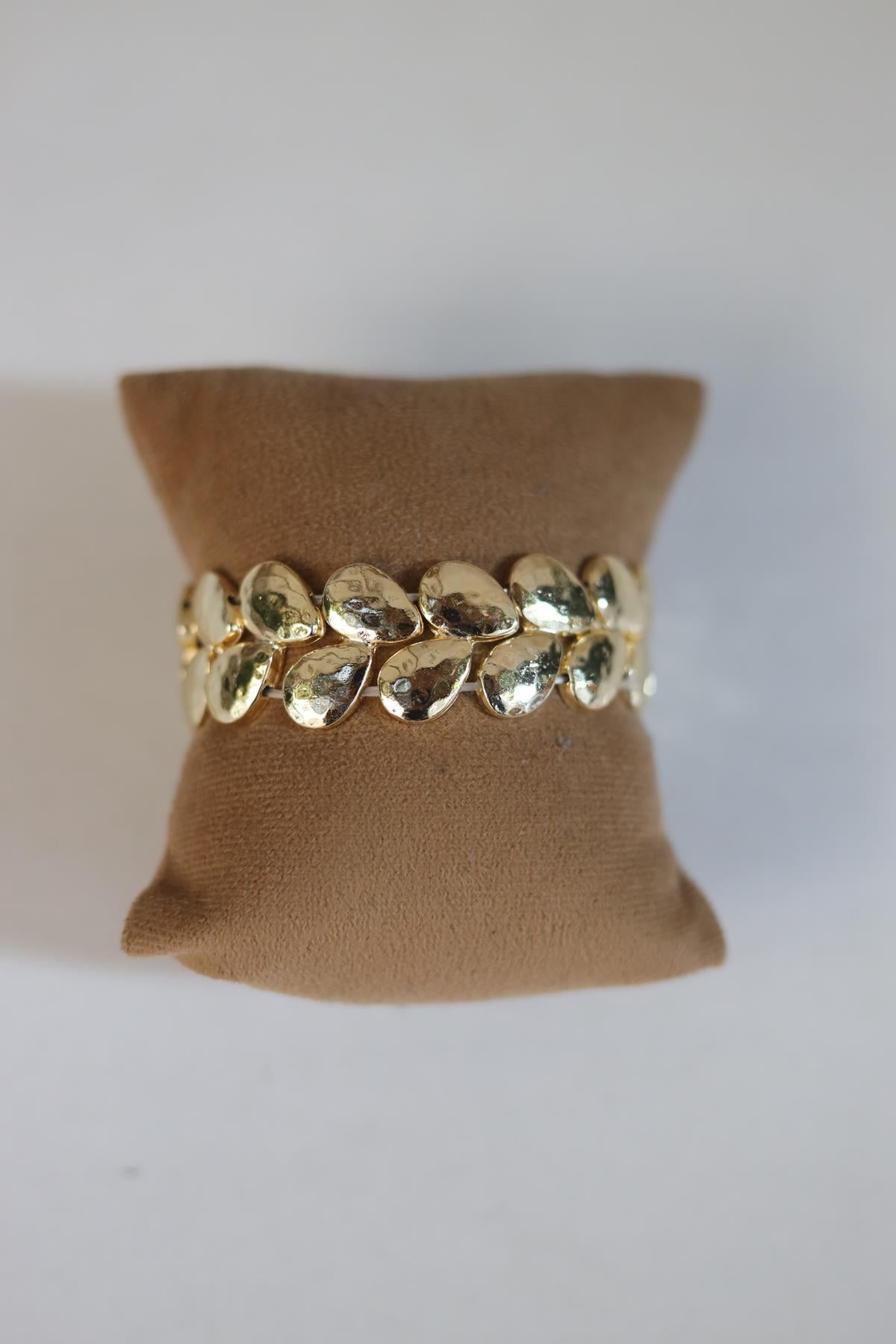 Altın Kaplama Badem Bileklik