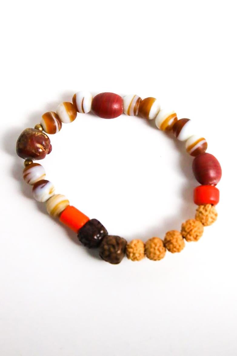  Antika Cam Detaylı Bileklik