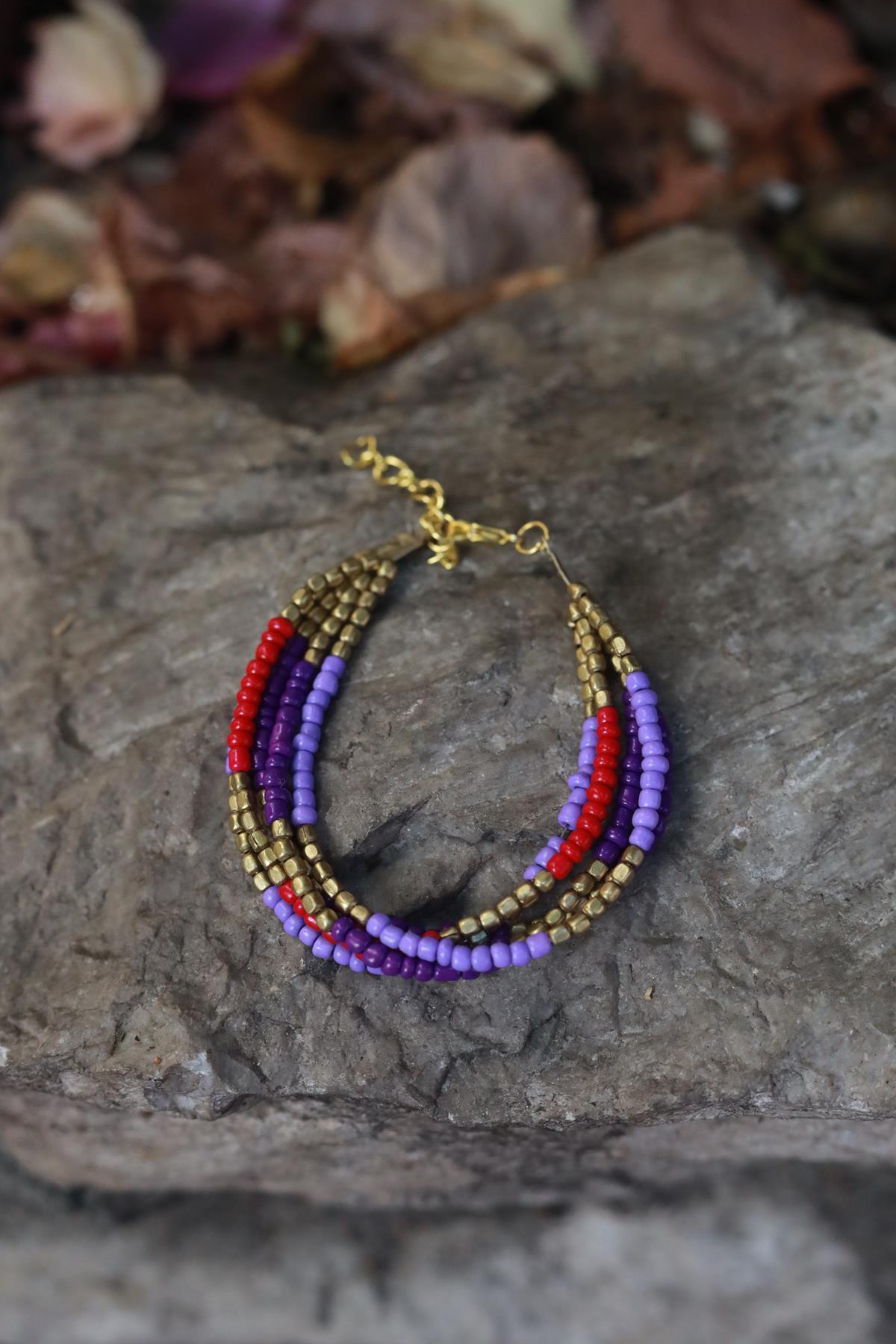 Renkli Çoklu Bileklik