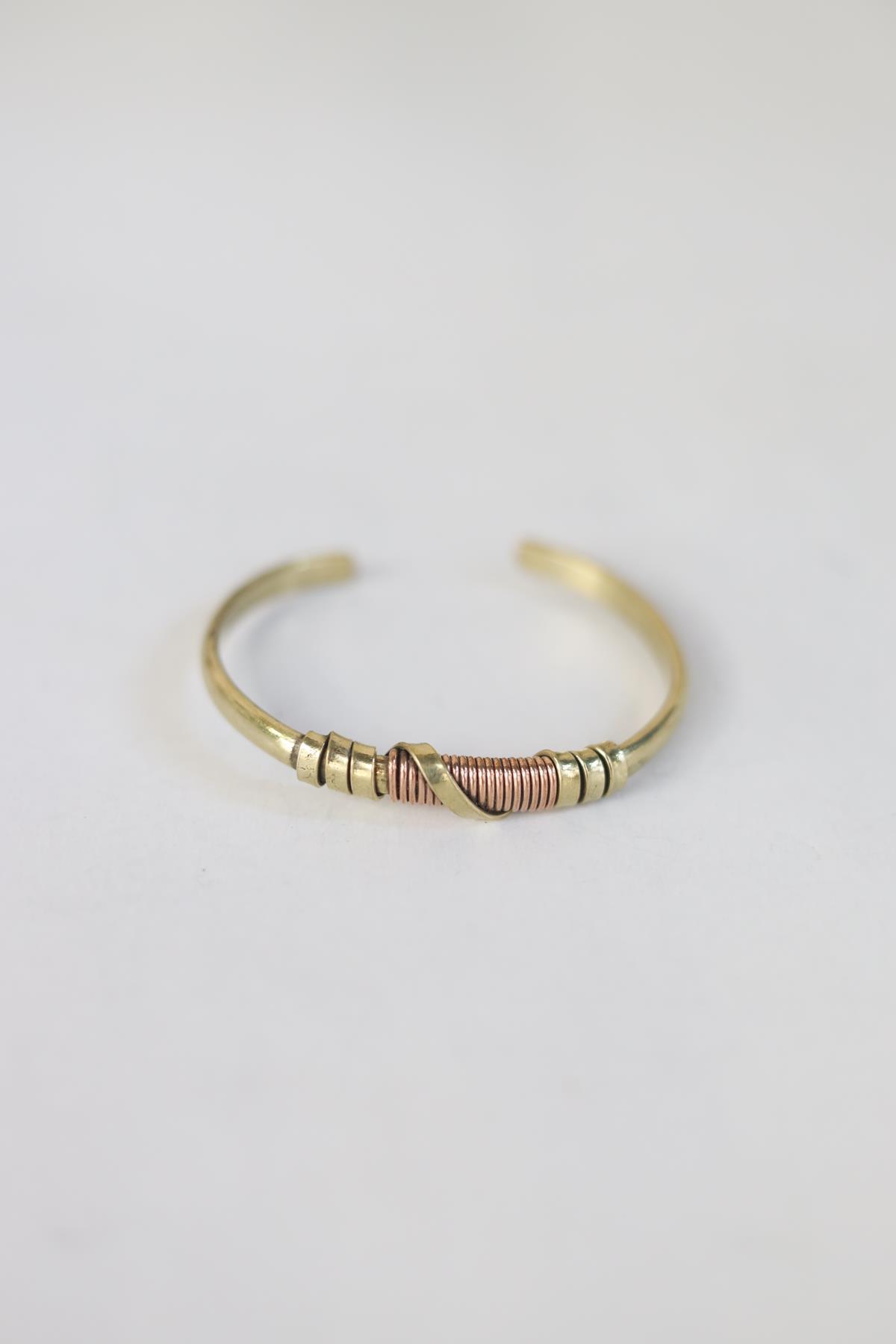 Bronz Ve Bakır Karışımlı Bileklik