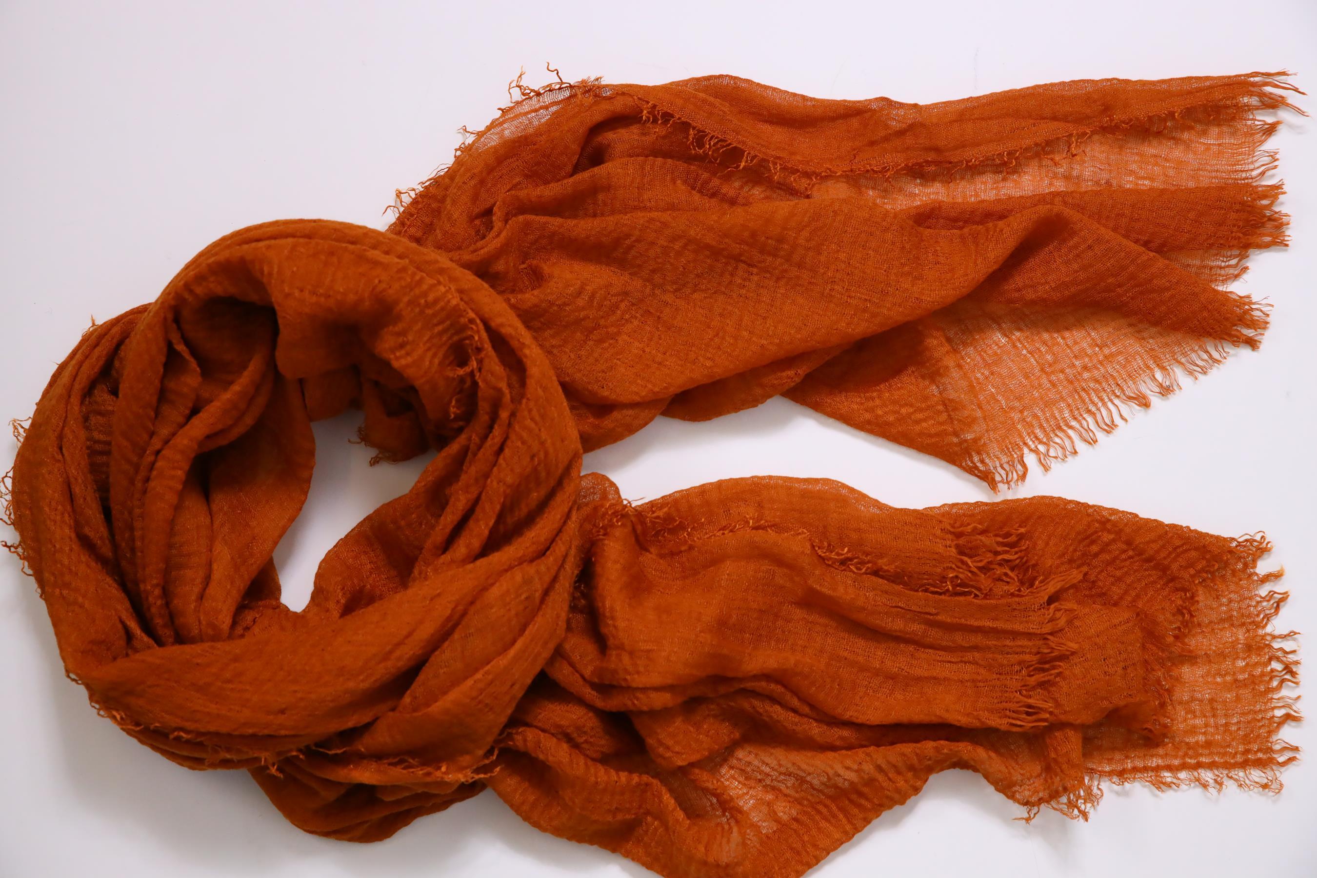  Bakır Rengi Pamuk Şal