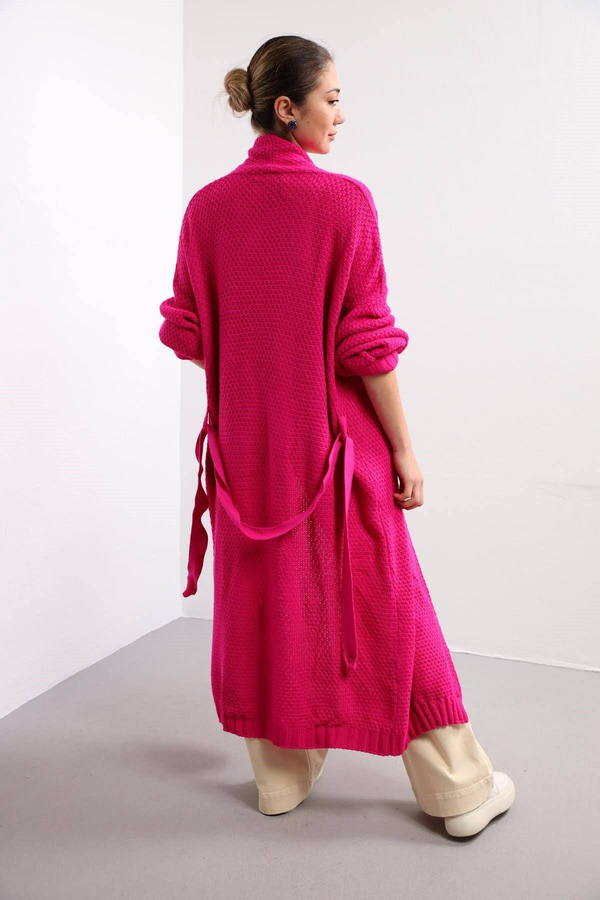 Cardigan fushia hotsell