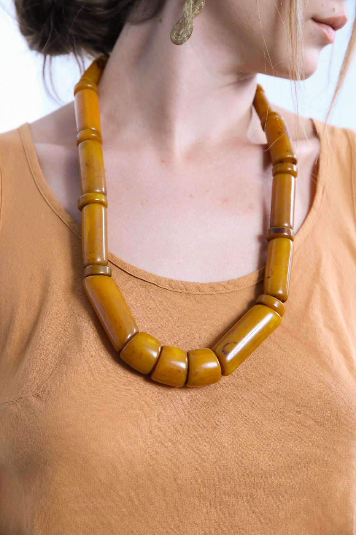 Doğal Kehribar Kolye - Şaman Butik Doğal Kehribar Kolye