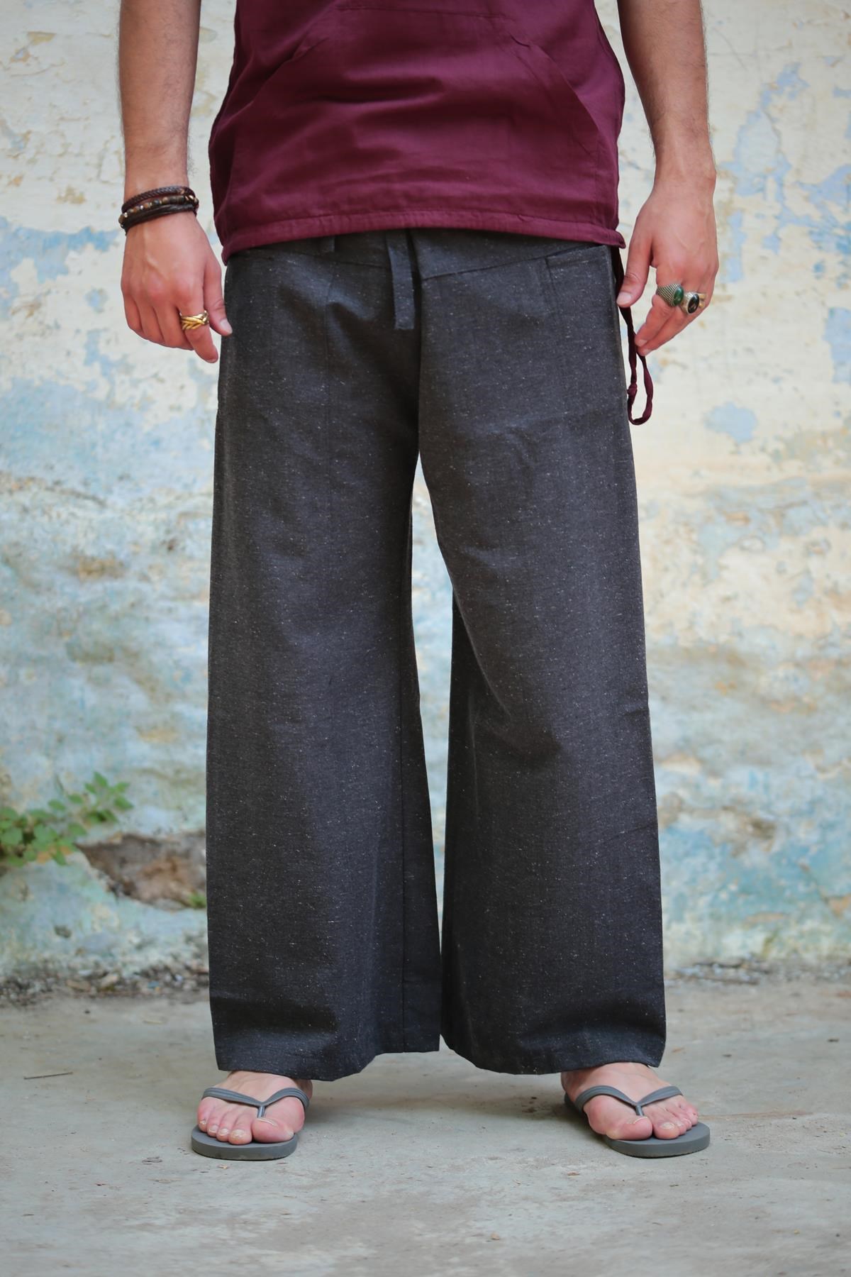  Antrasit Balıkçı Pantolon