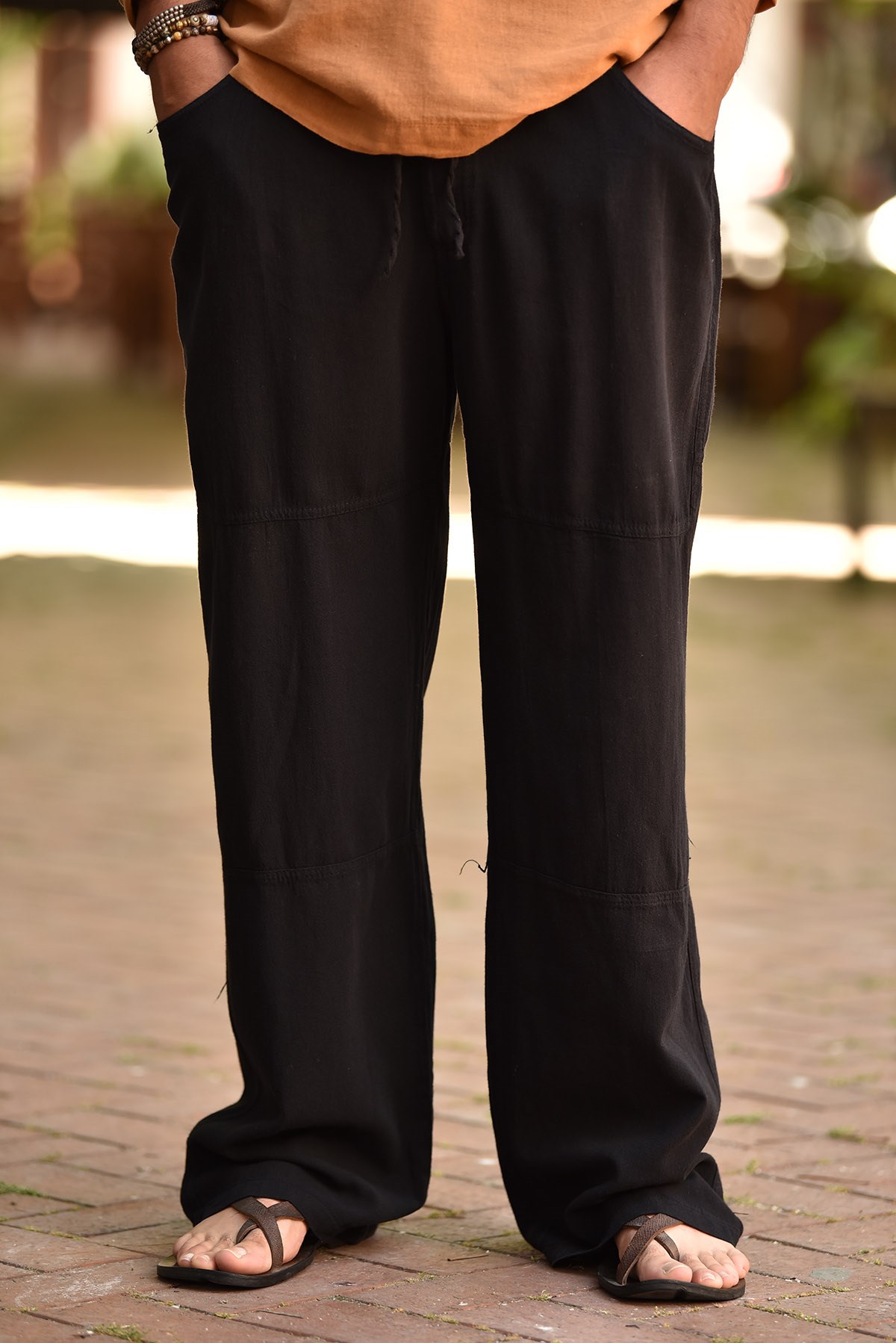 Siyah Nepali Rahat Kesim Erkek Pantolon - Şaman Butik - Bohem Giyim ve  Aksesuar | Kadın & Erkek
