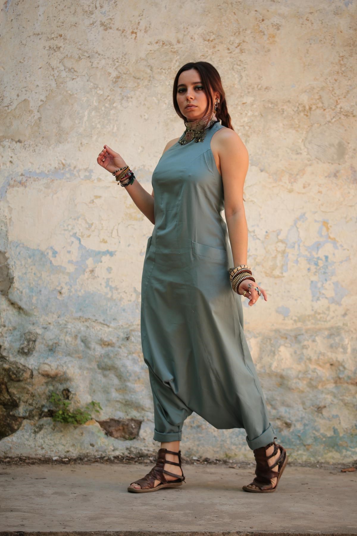 Mint Su Tulum - Şaman Butik  - Bohem Giyim ve Aksesuar | Kadın & Erkek Mint Su Tulum