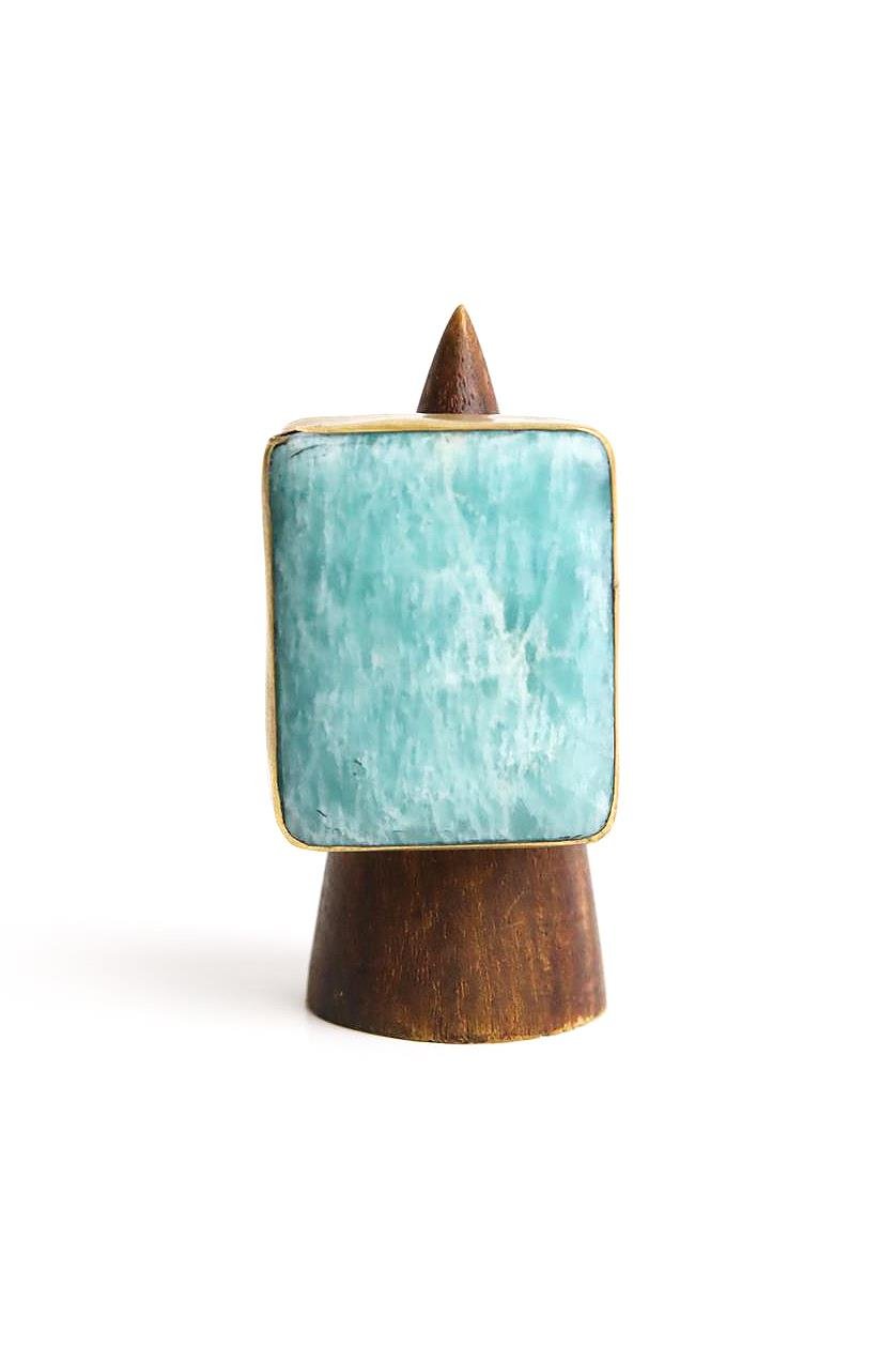  Amazonit Taşlı Yüzük