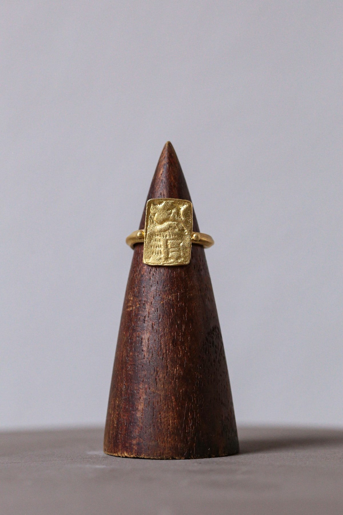 Antik Motif Bronz Tasarım Yüzük - Şaman Butik Antik Motif Bronz Tasarım Yüzük
