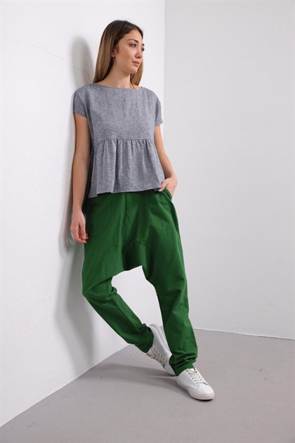 VALO SPIRIT NINJA Green Geometric - Comfortable & stylish cotton print
