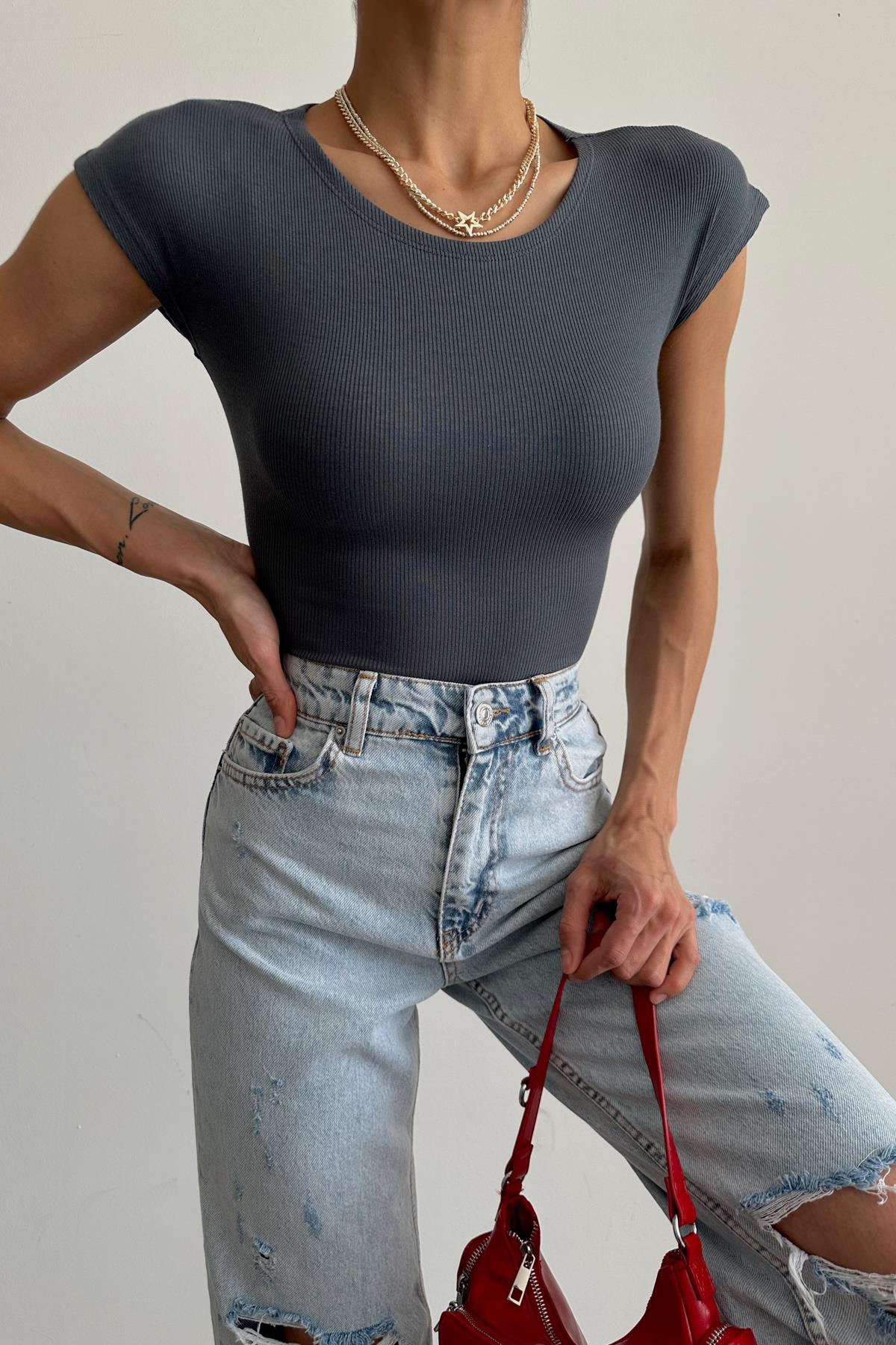 Fitilli Soul Bluz Antrasit