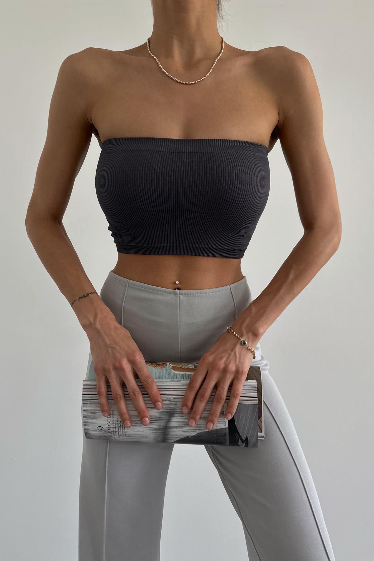 Kaşkorse Straplez Antrasit