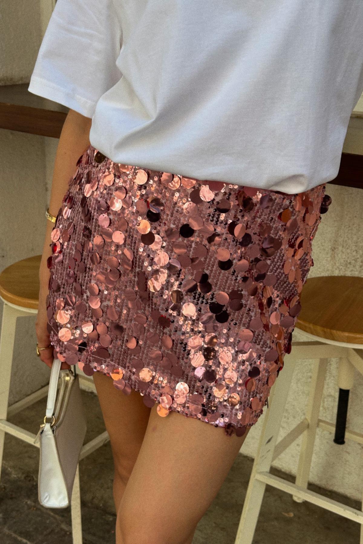 Pul Payet Mini Etek Pudra