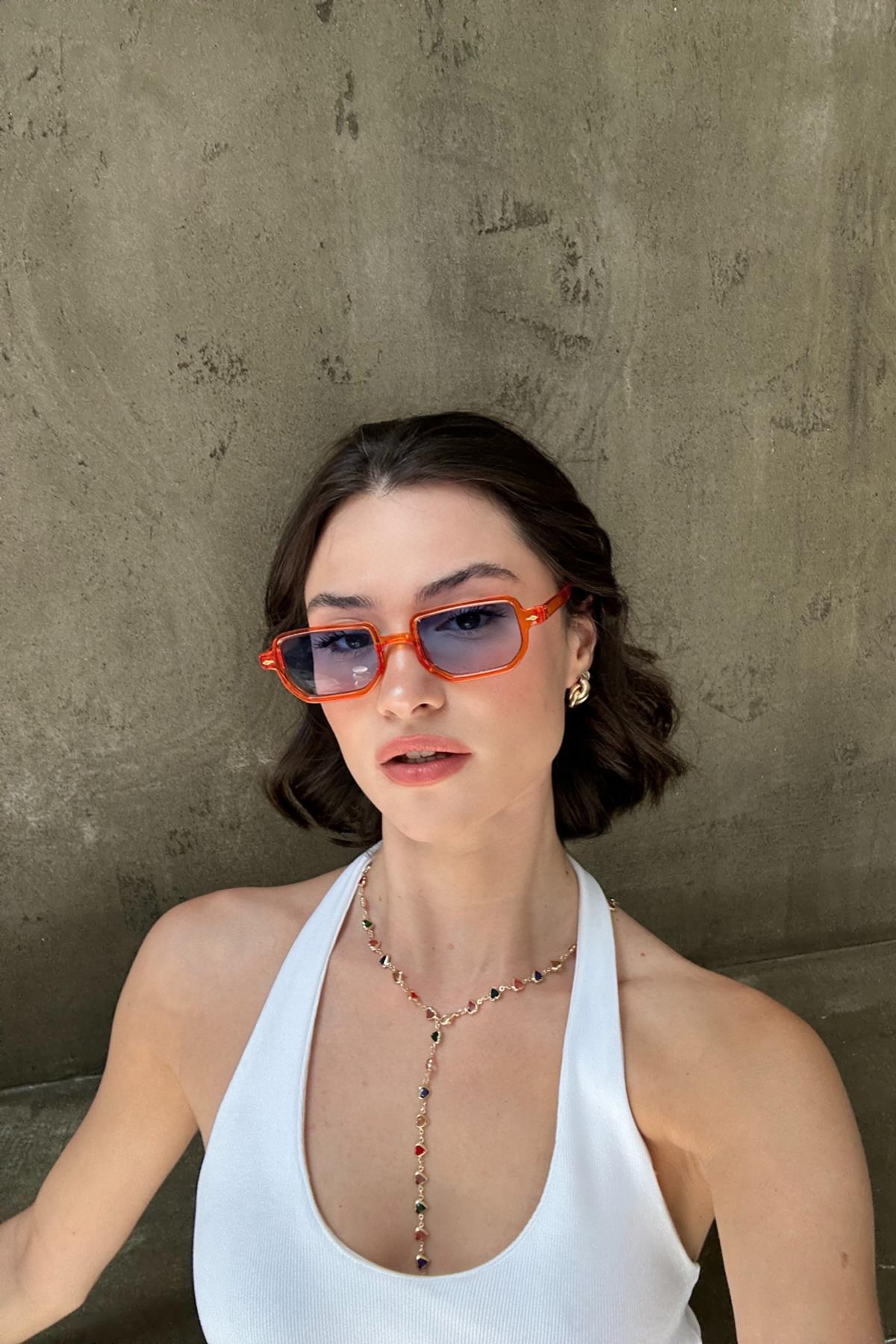 L İtalio Güneş Gözlüğü Turuncu