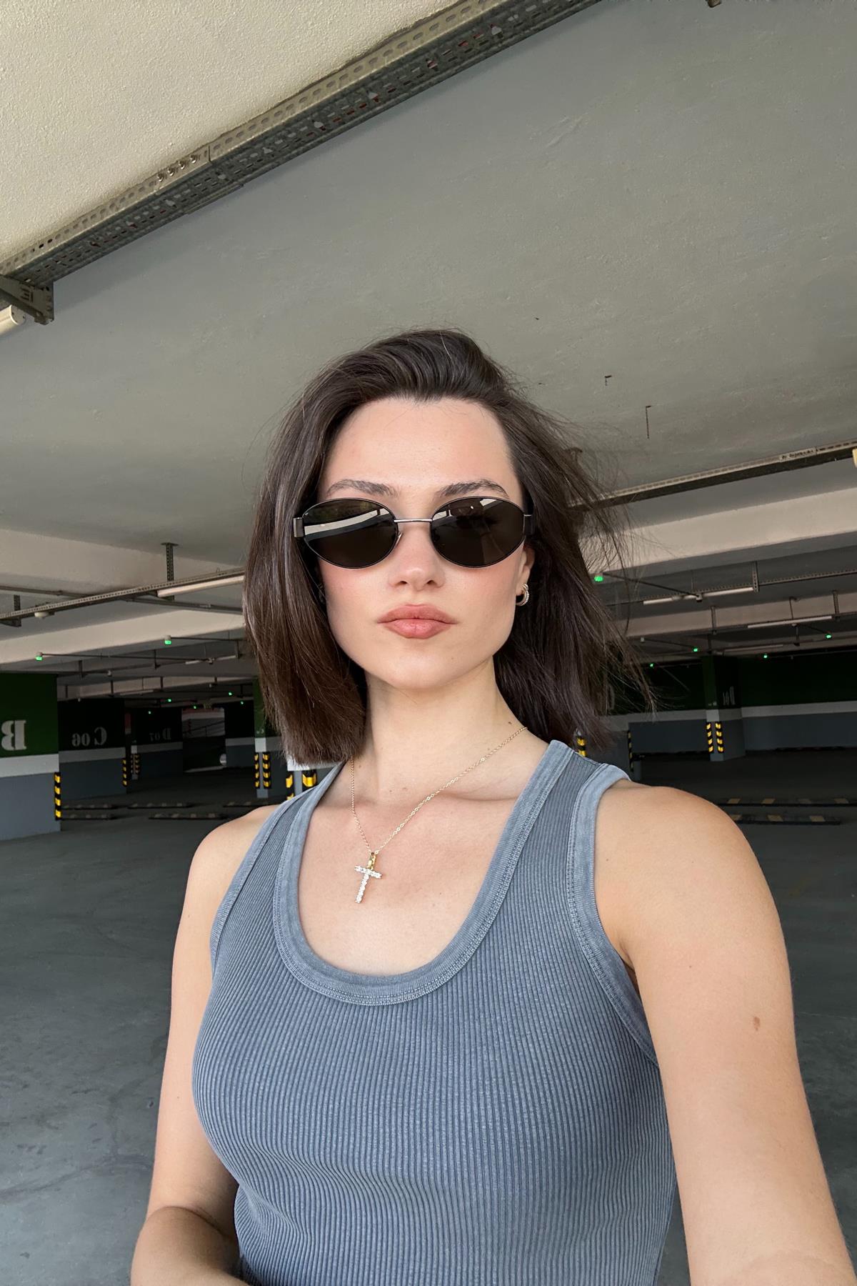 Motiv Gözlük Silver-Siyah