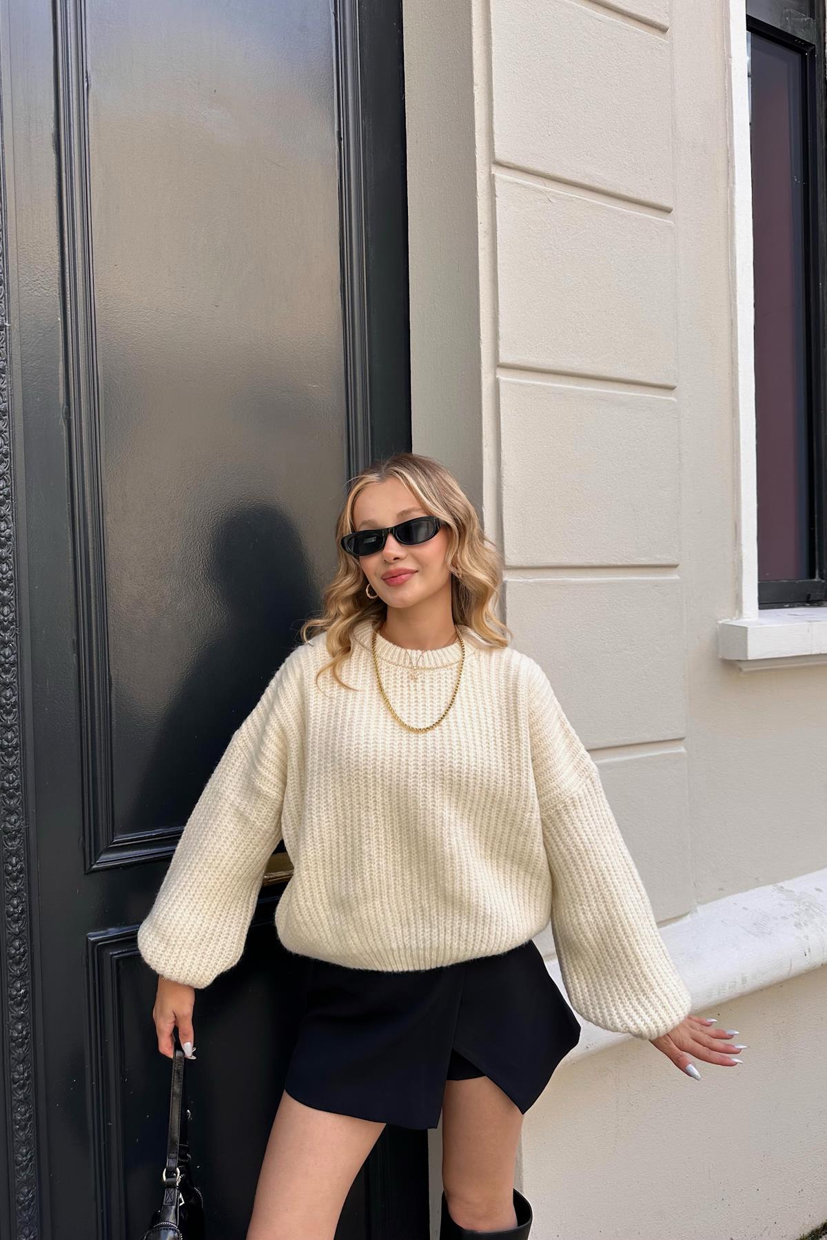 Balon Kol Kazak Ekru