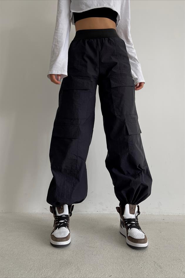 Paraşüt Kumaş Kargo Pantolon - My Love Butik | Modadaki Göz Alıcı Şıklık