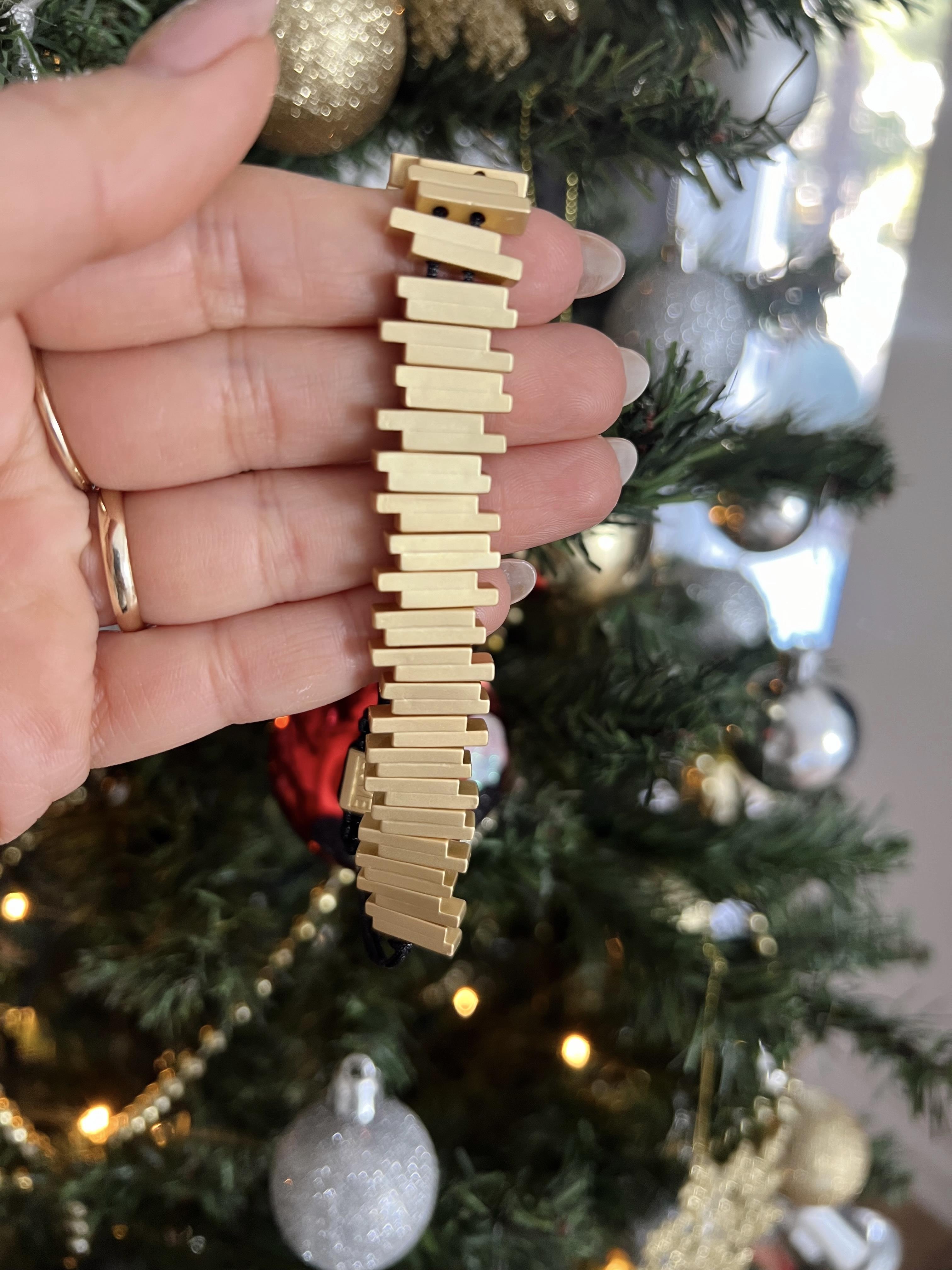 Asimetrik Plaka Model İp Bileklik GOLD