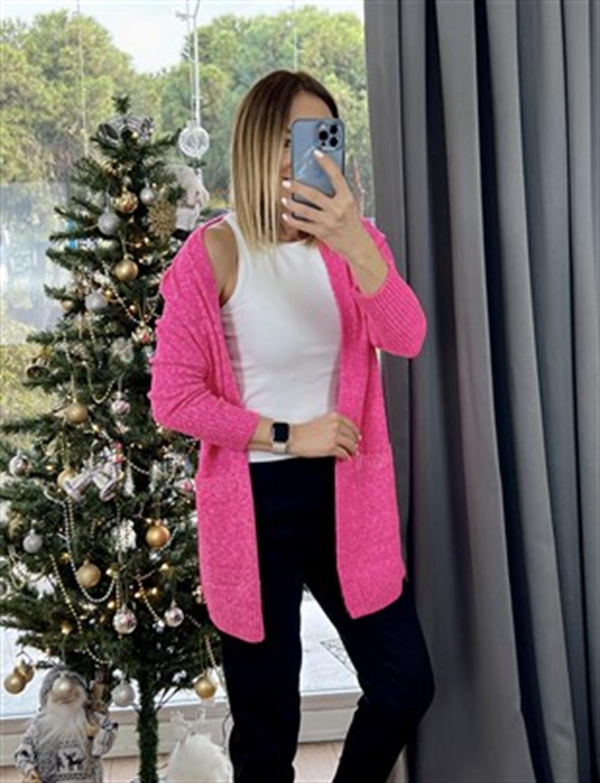 CEPLİ BASİC HIRKA FUSYA