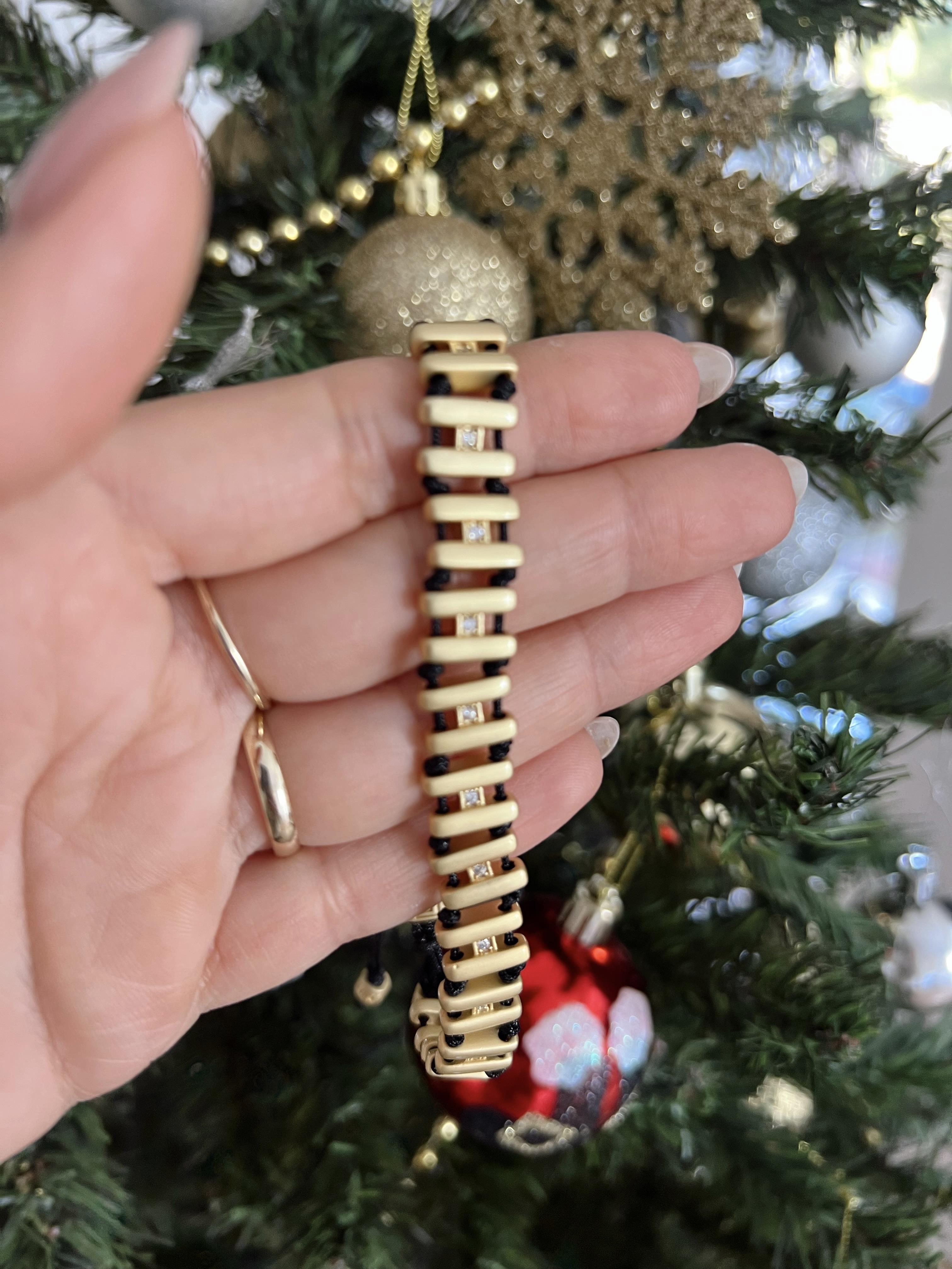 Köprü Model İpli Bileklik GOLD