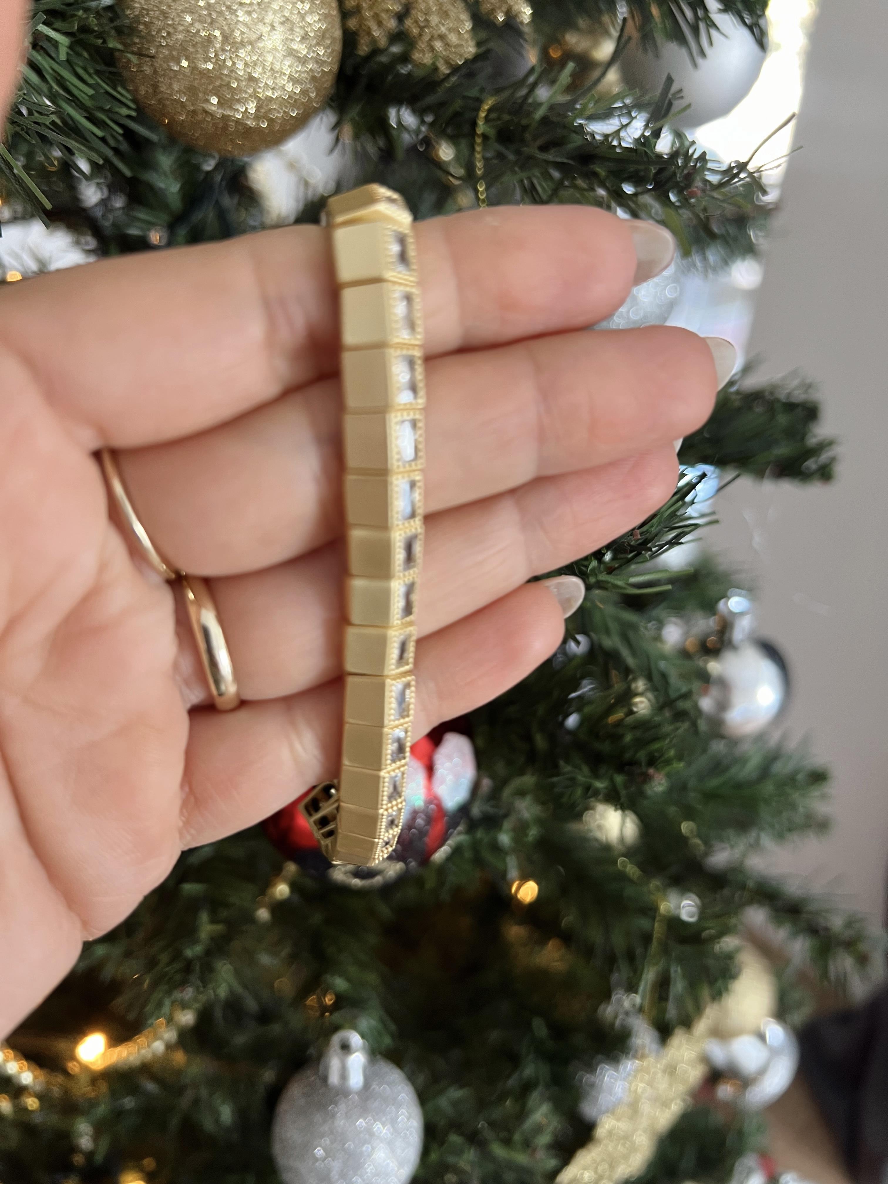 Zirkon Taş Plaka Model İp Bileklik GOLD