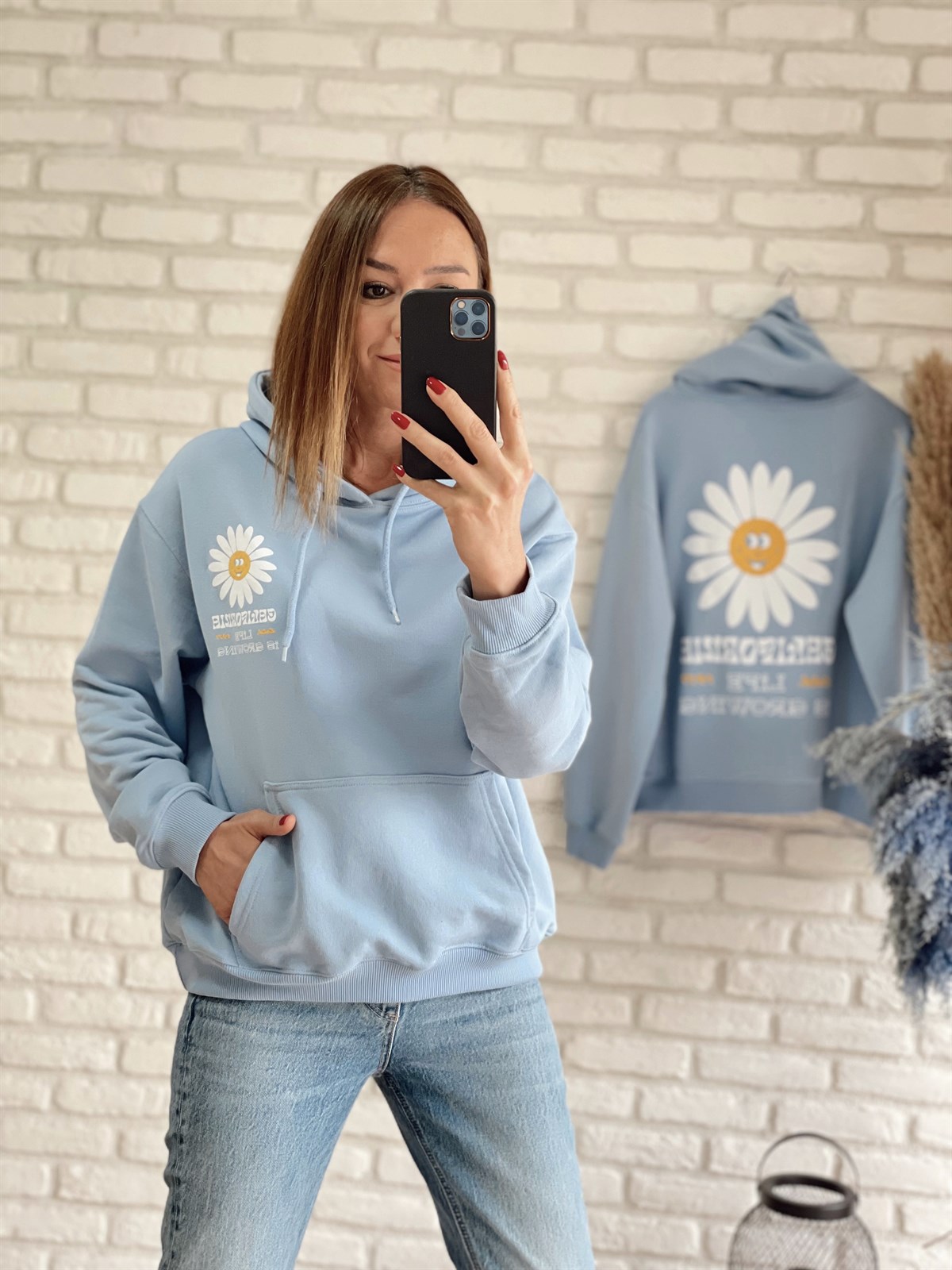 Baskılı Sweatshırt