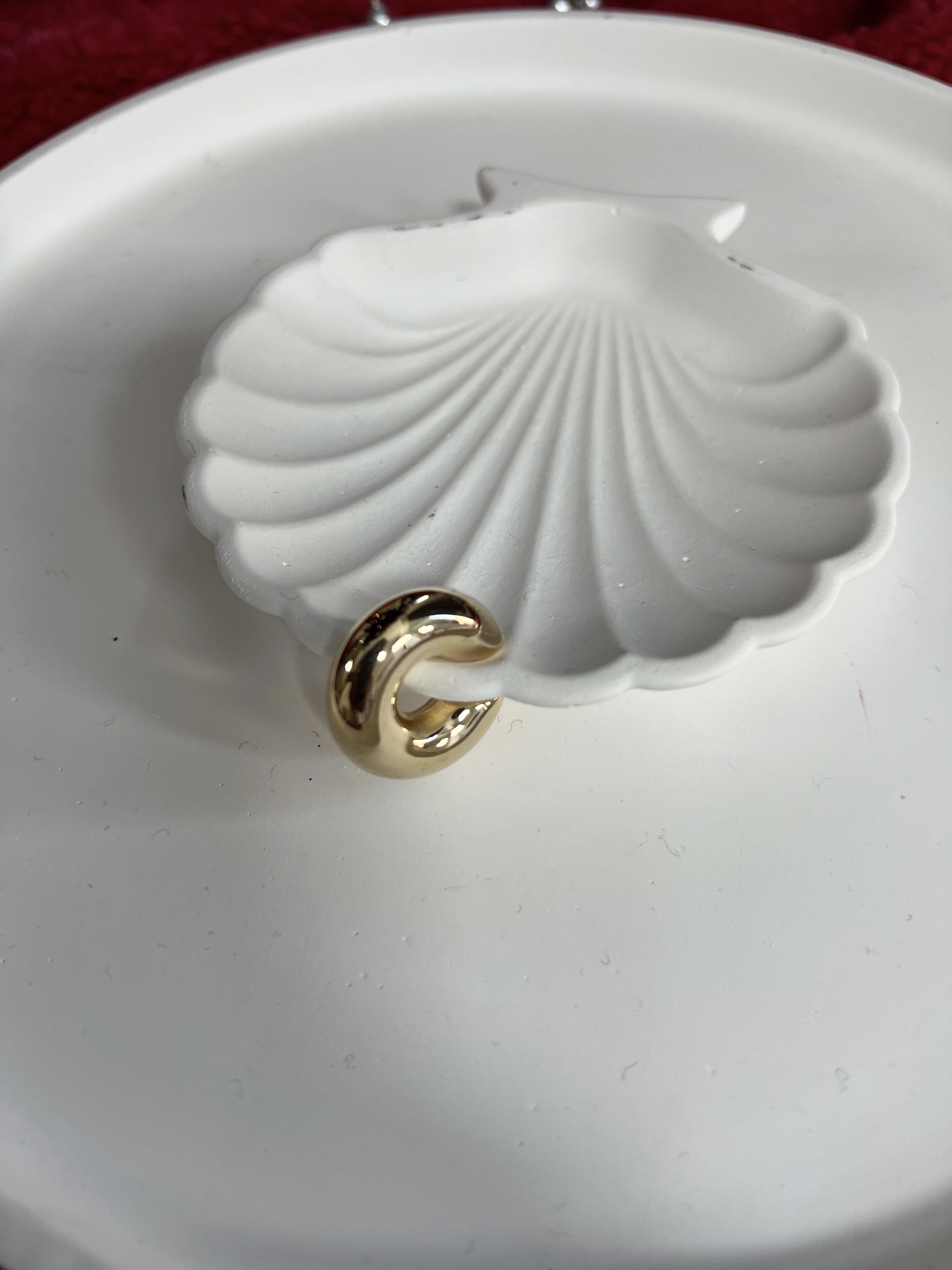Boru Halka Kıkırdak Küpe GOLD