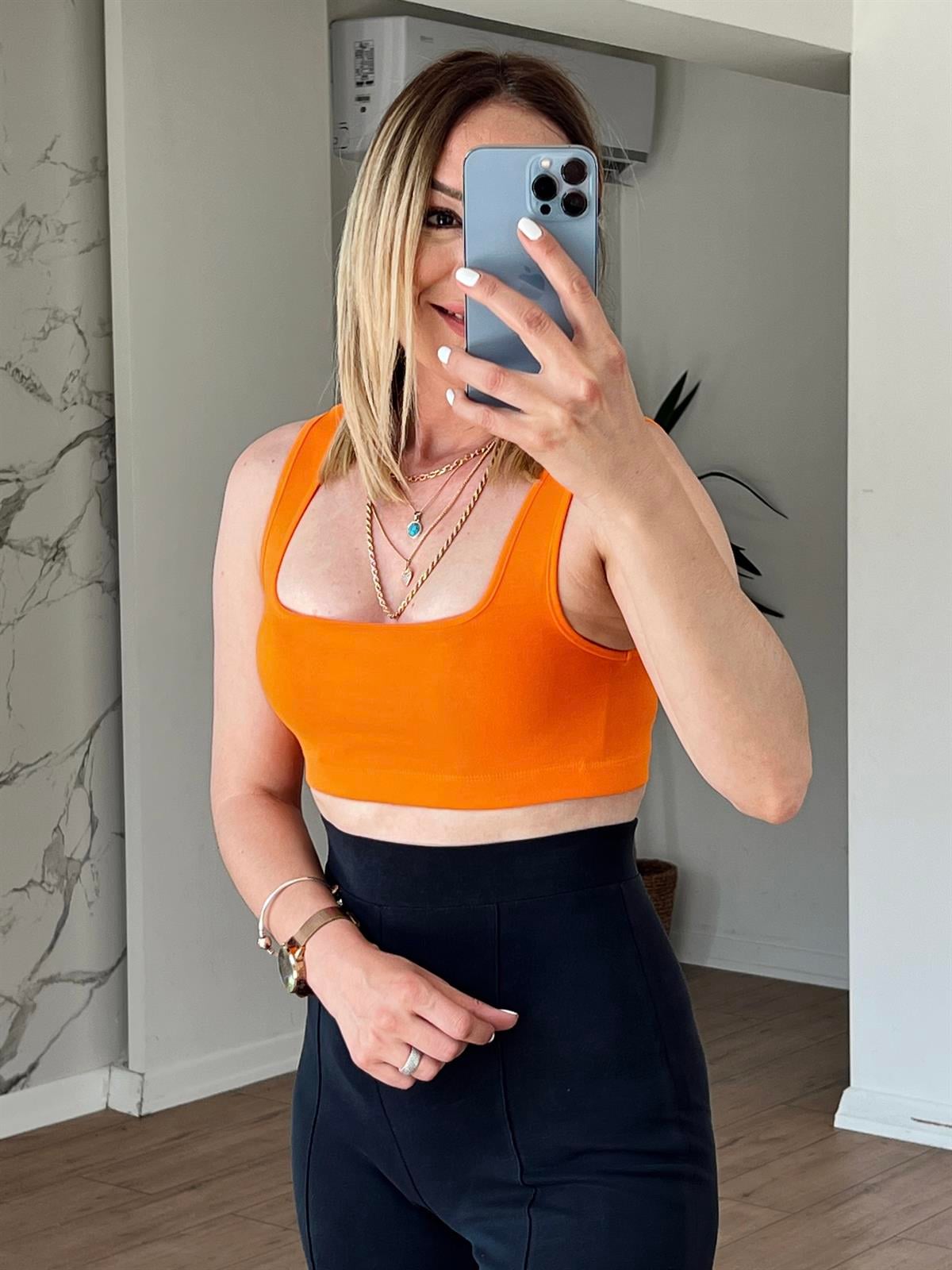 Crop Top ORANGE