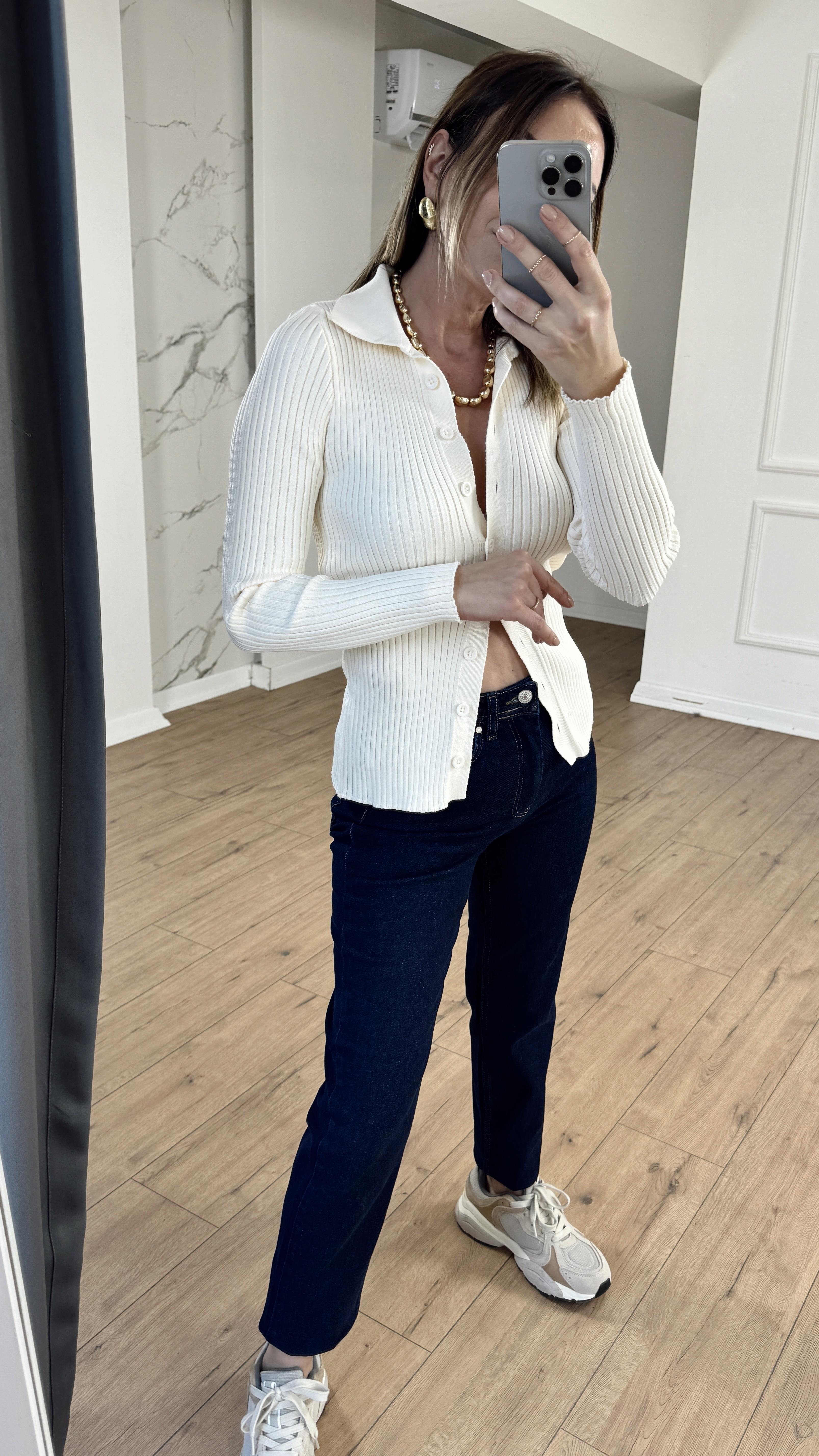 D188 Denım Mom Fıt Jean LACİVERT