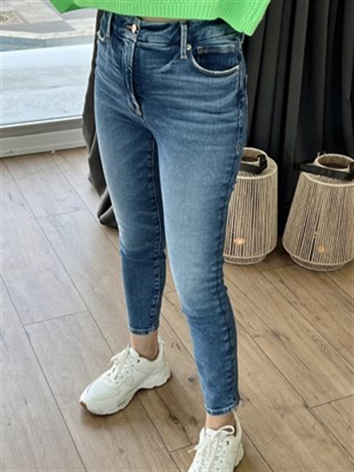 FULL LİKRALI JEAN MAVİ