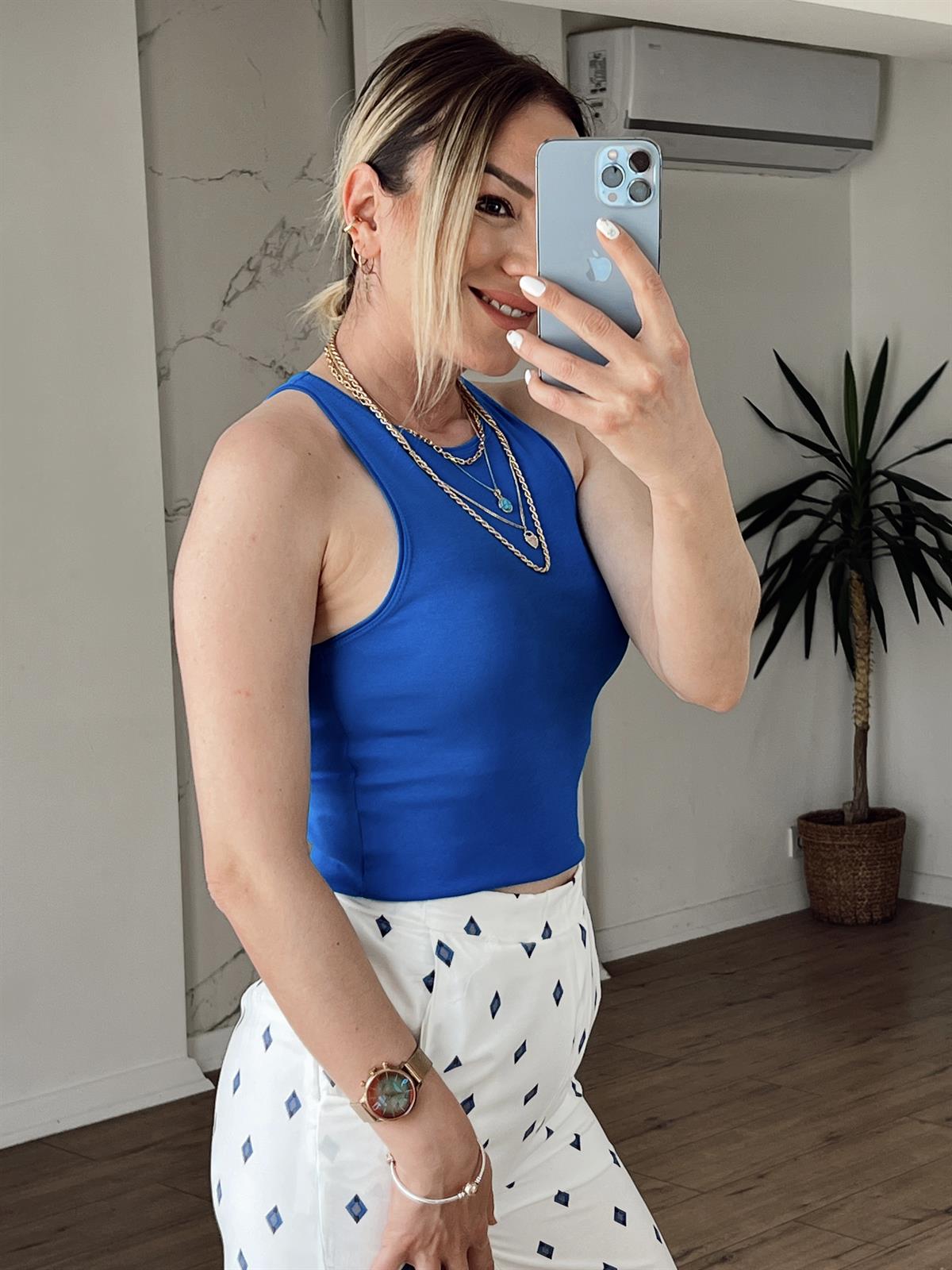 Halter Yaka Tshirt SAKS