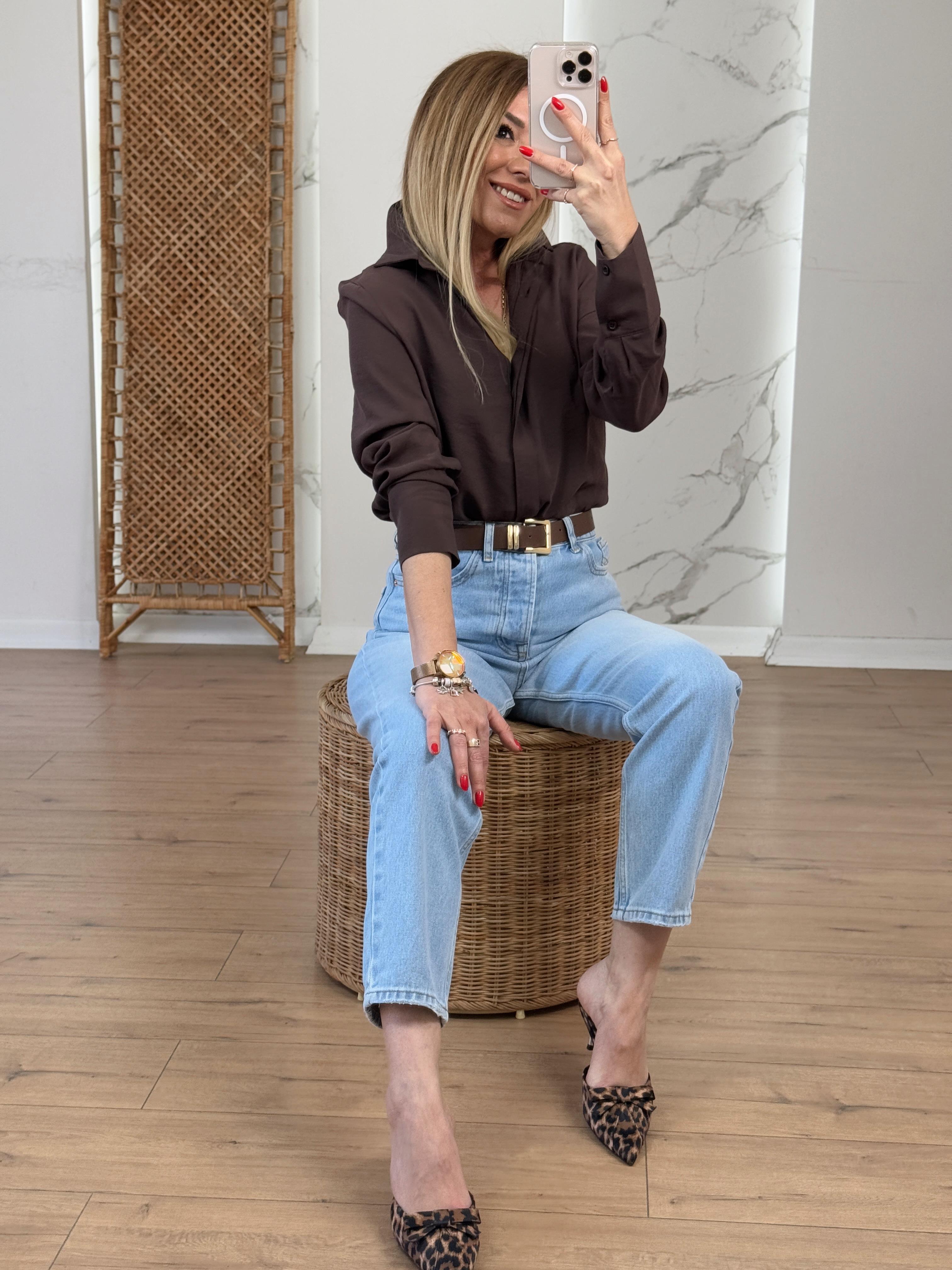 Kar Yıkama Mom Fit Jean KAR YIKAMA