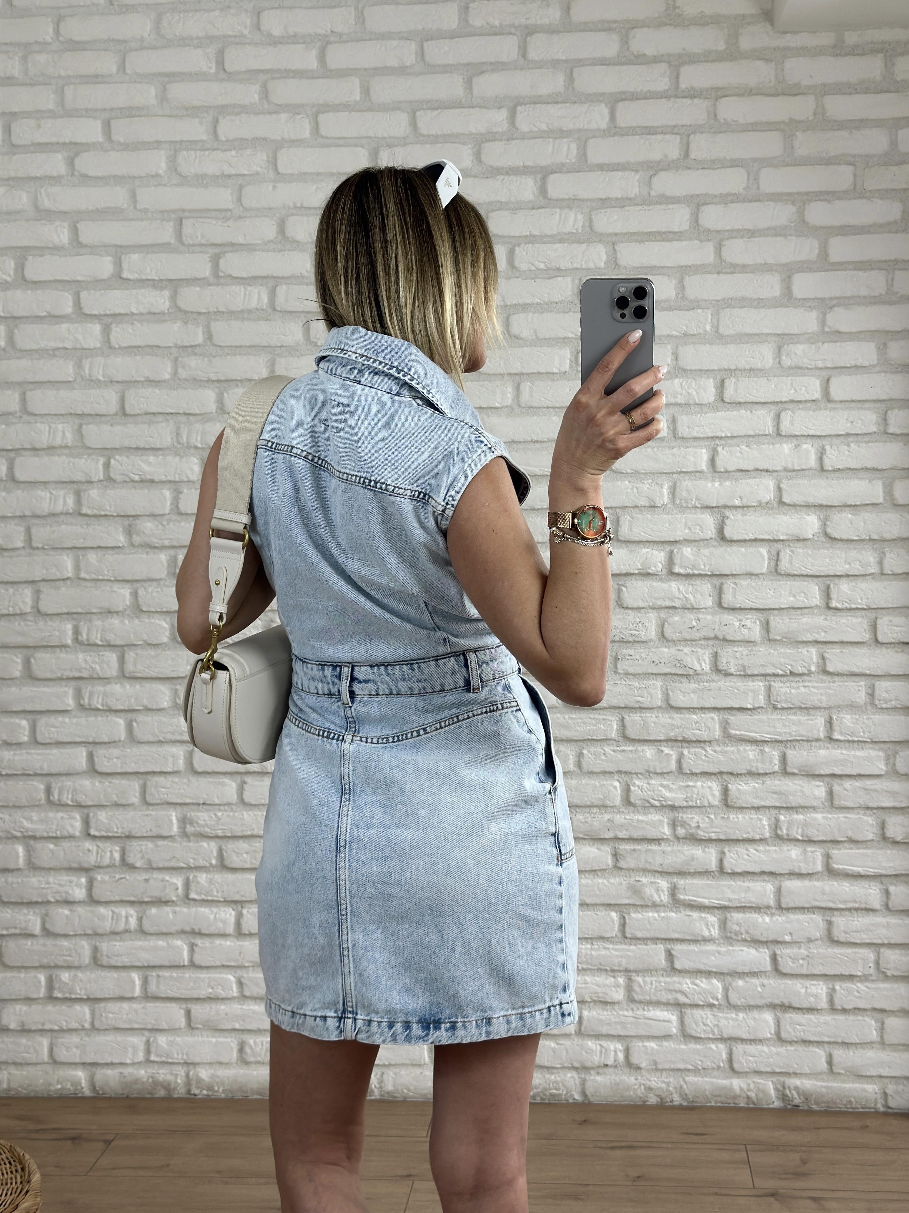 Kolsuz Jean Elbise KAR YIKAMA