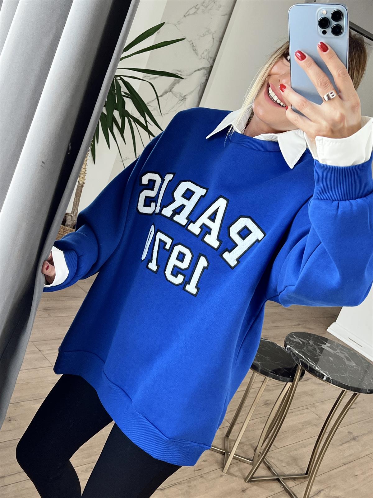 Nakış Detaylı Sweatshirt SAKS