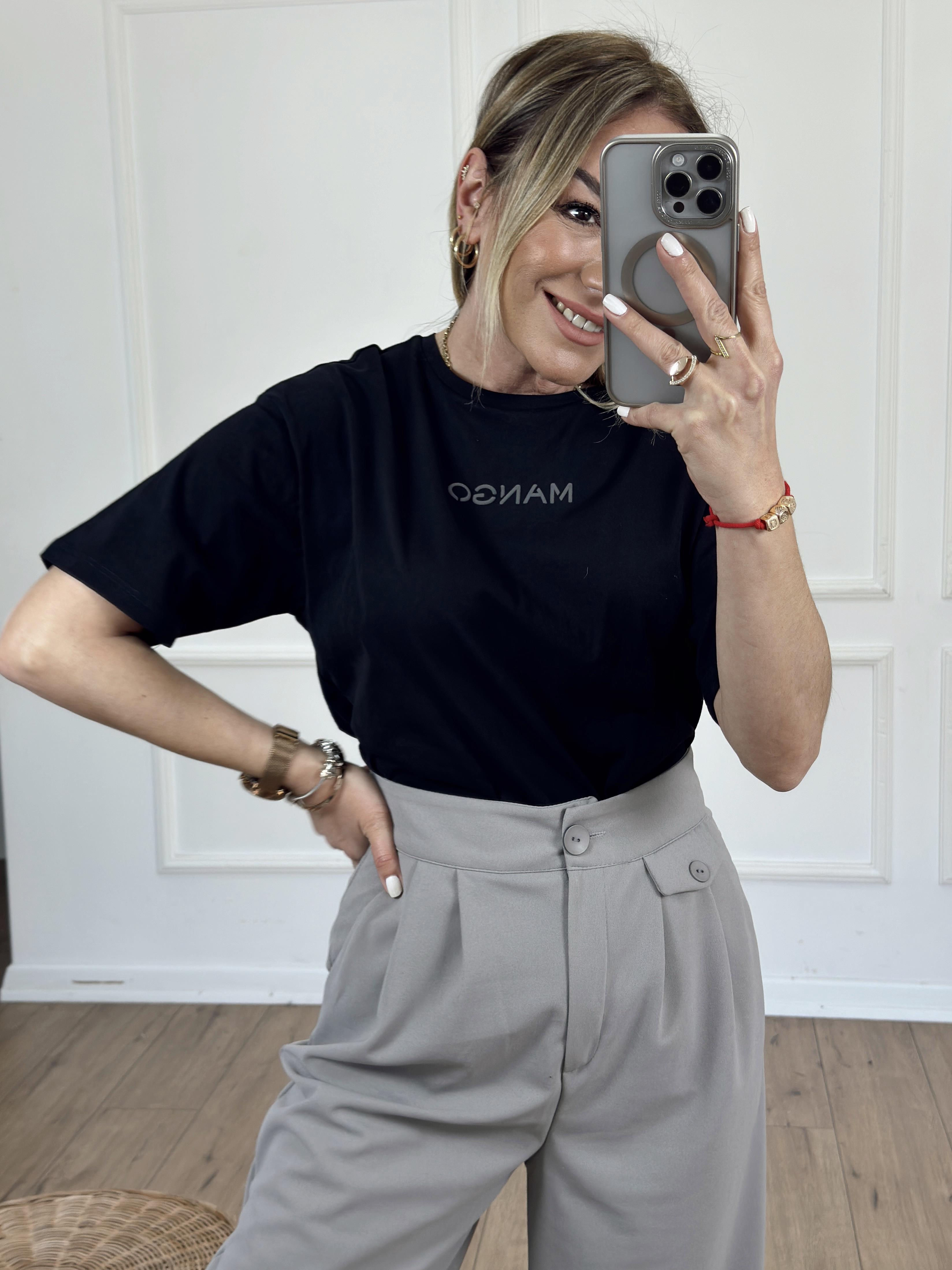 Orj Marka Tshirt SİYAH