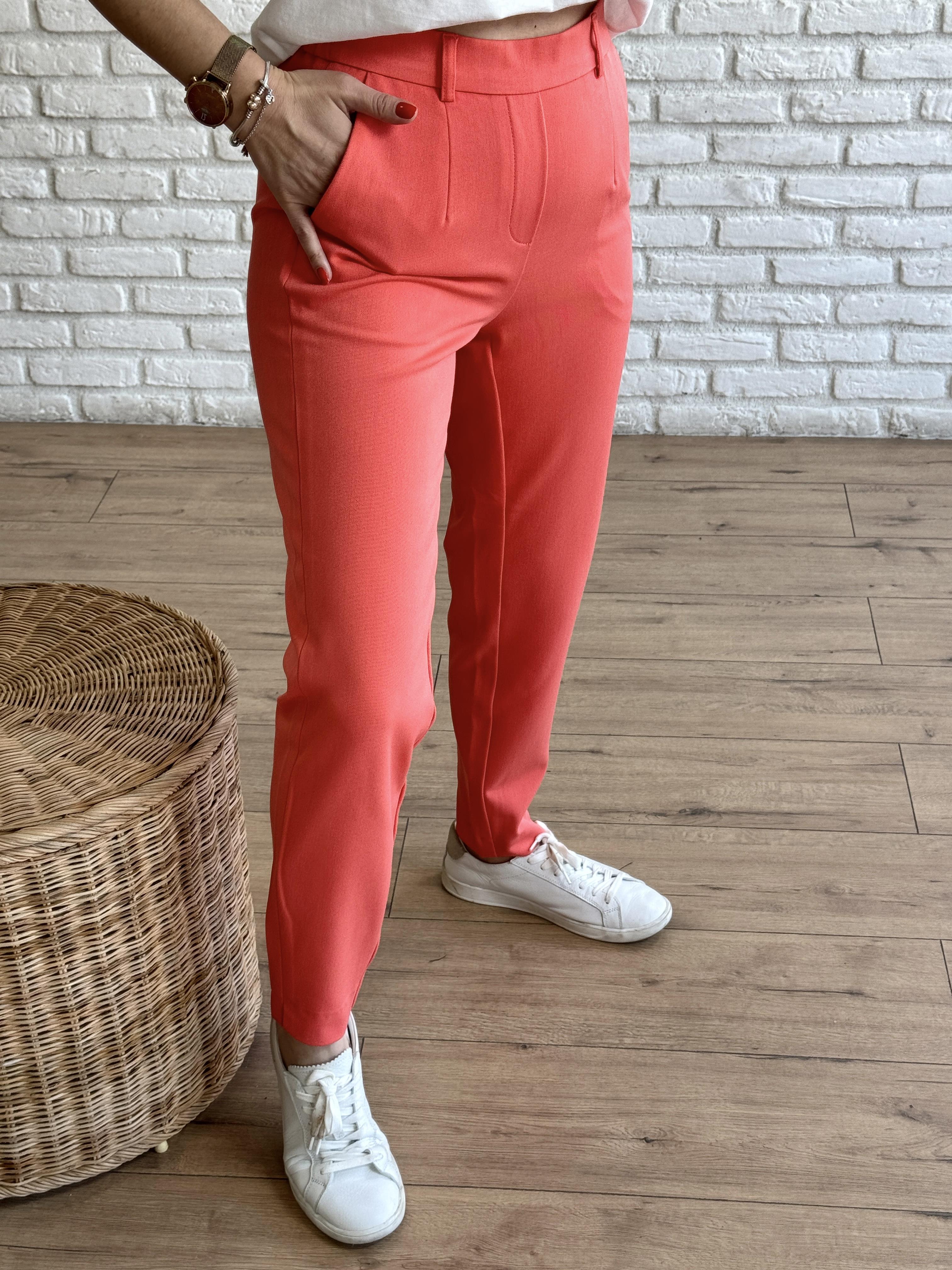 Paça Yırtmaçlı Beli Lastikli Pantolon SOMON