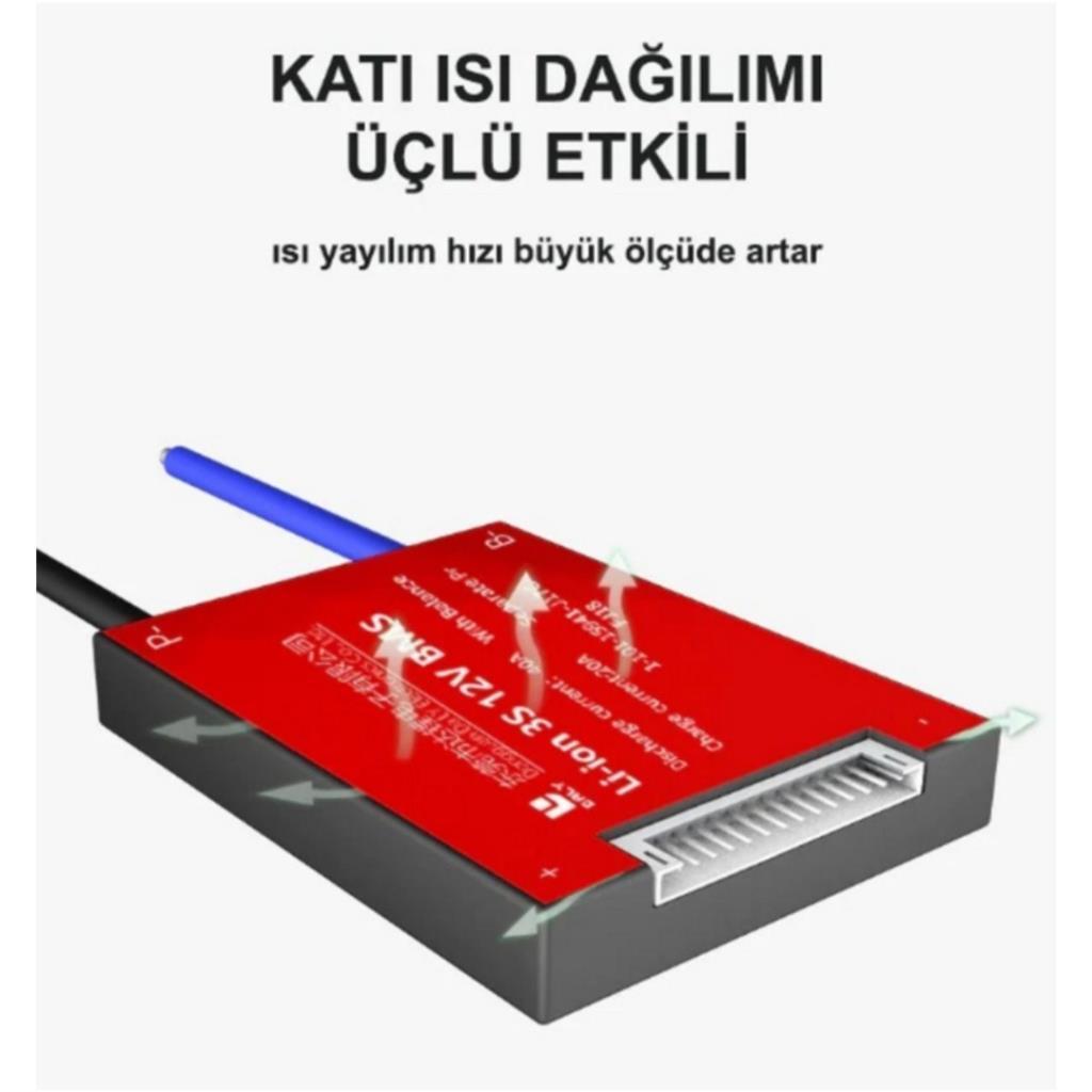 Daly Bms Li-ion 20S 72V 40A Balanslı Ortak Port