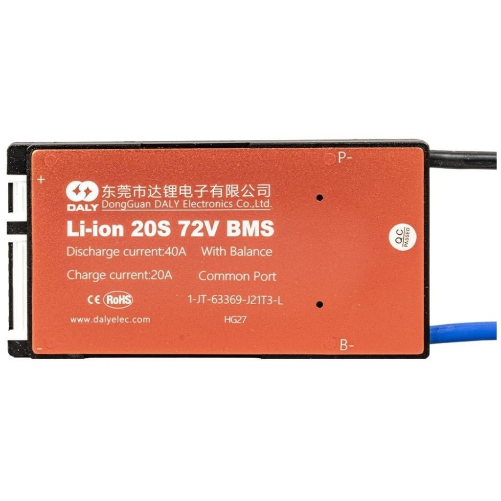 Daly Bms Li-ion 20S 72V 40A Balanslı Ortak Port